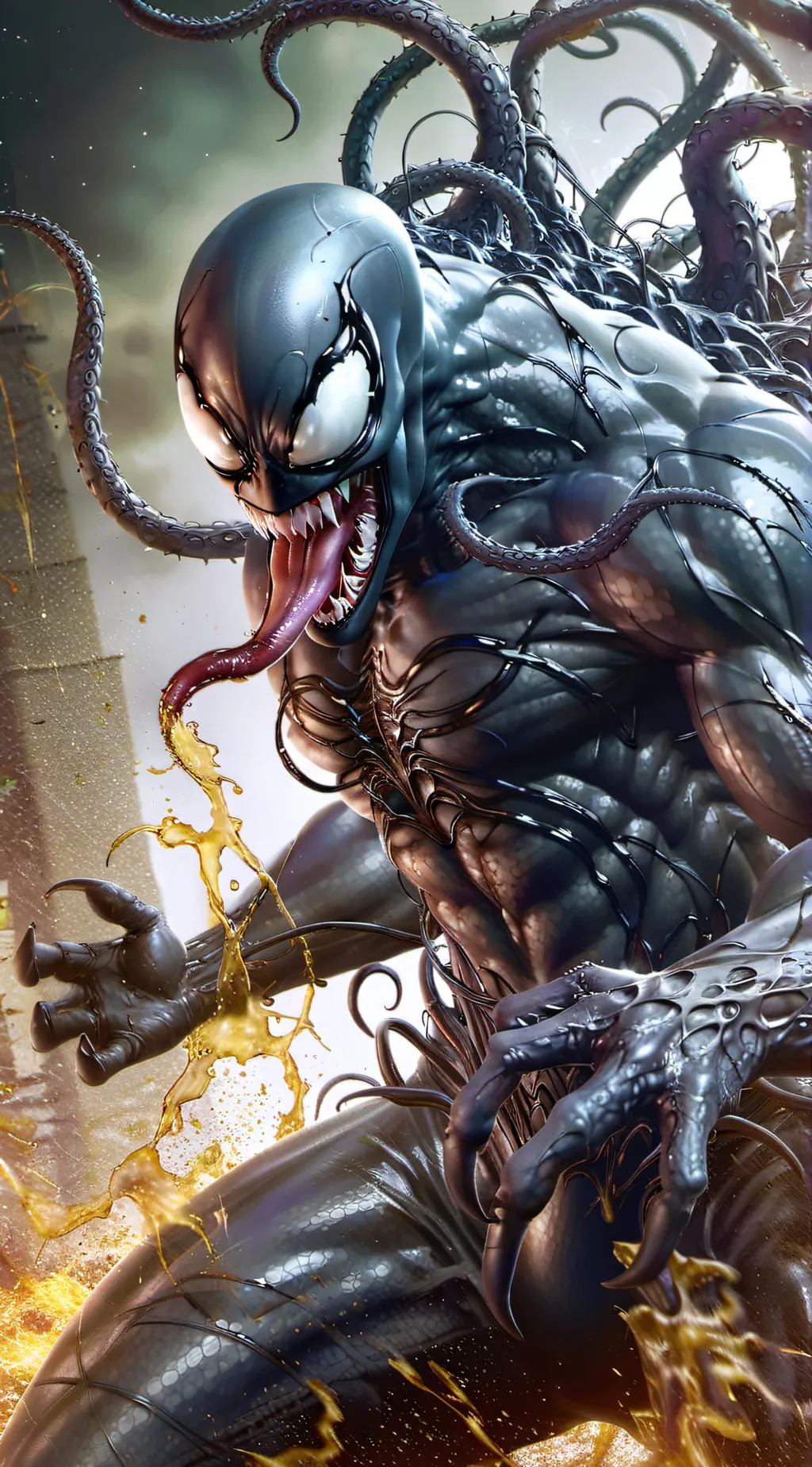 ai character: Venom background
