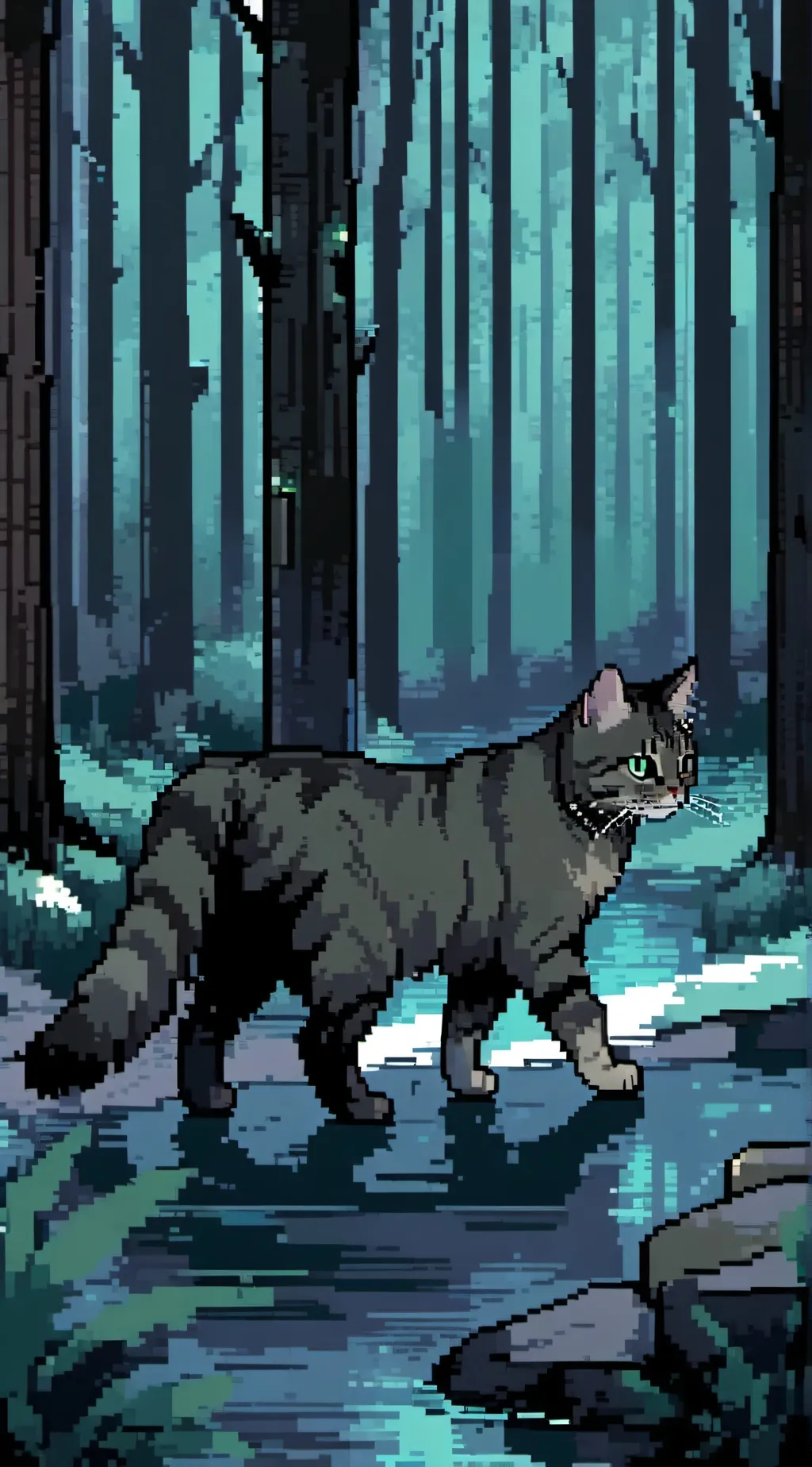 ai character: Silky'Tune background