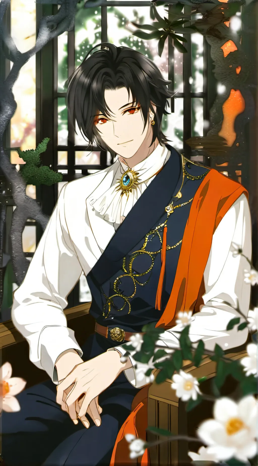 ai character: макс background