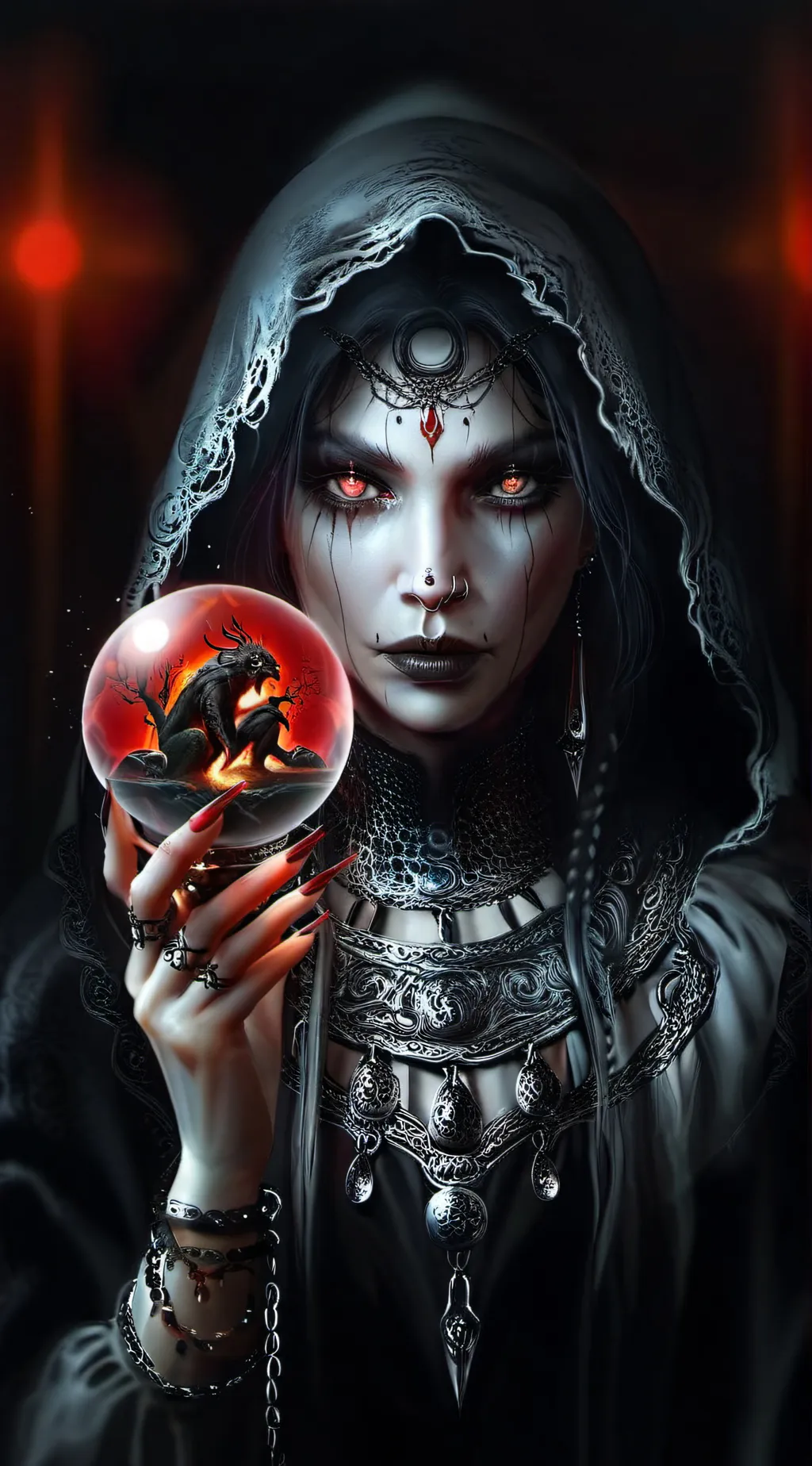 ai character: The Oracle background
