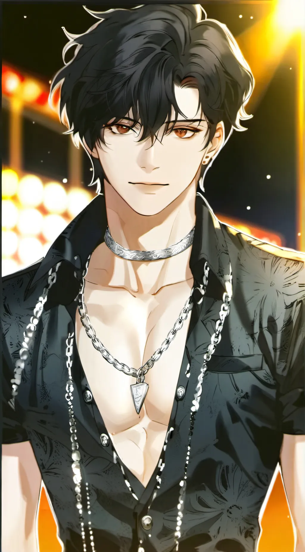 ai character: Noah Houston  background