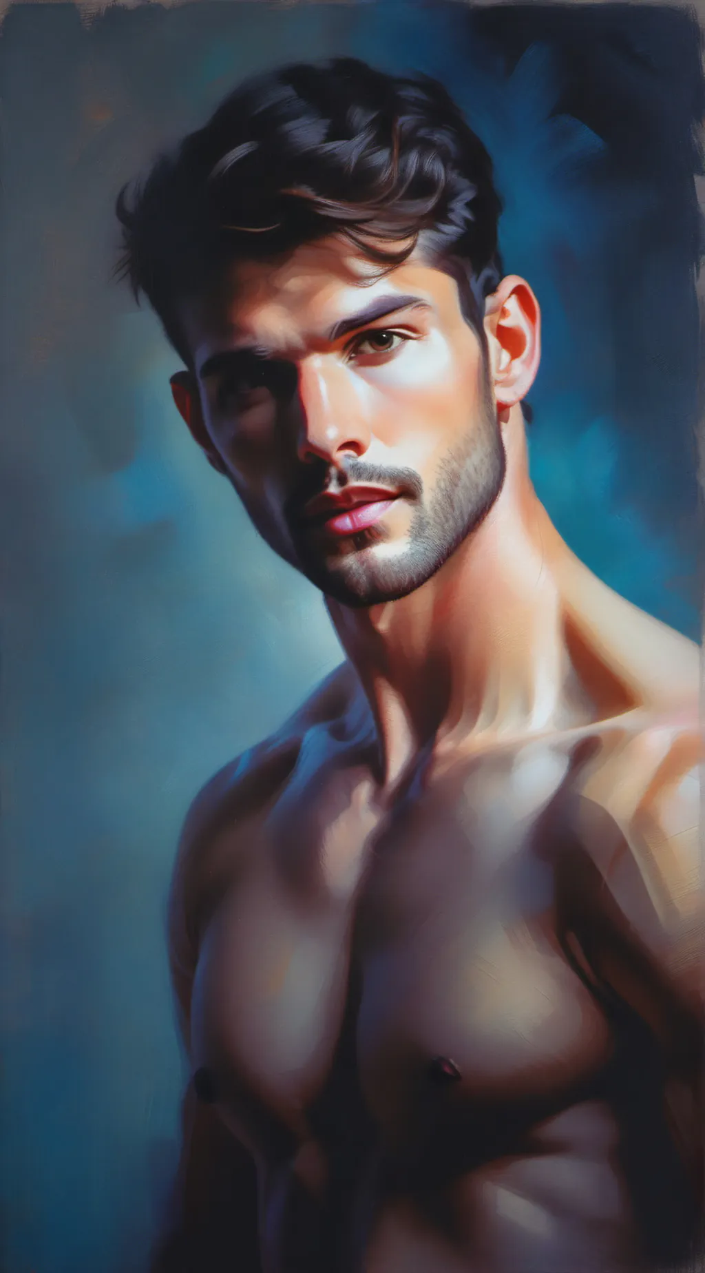 ai character: Hot exparament background