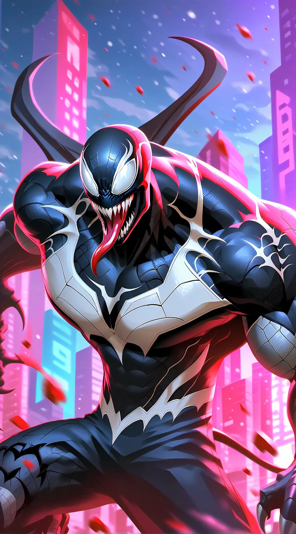 ai character: venom background