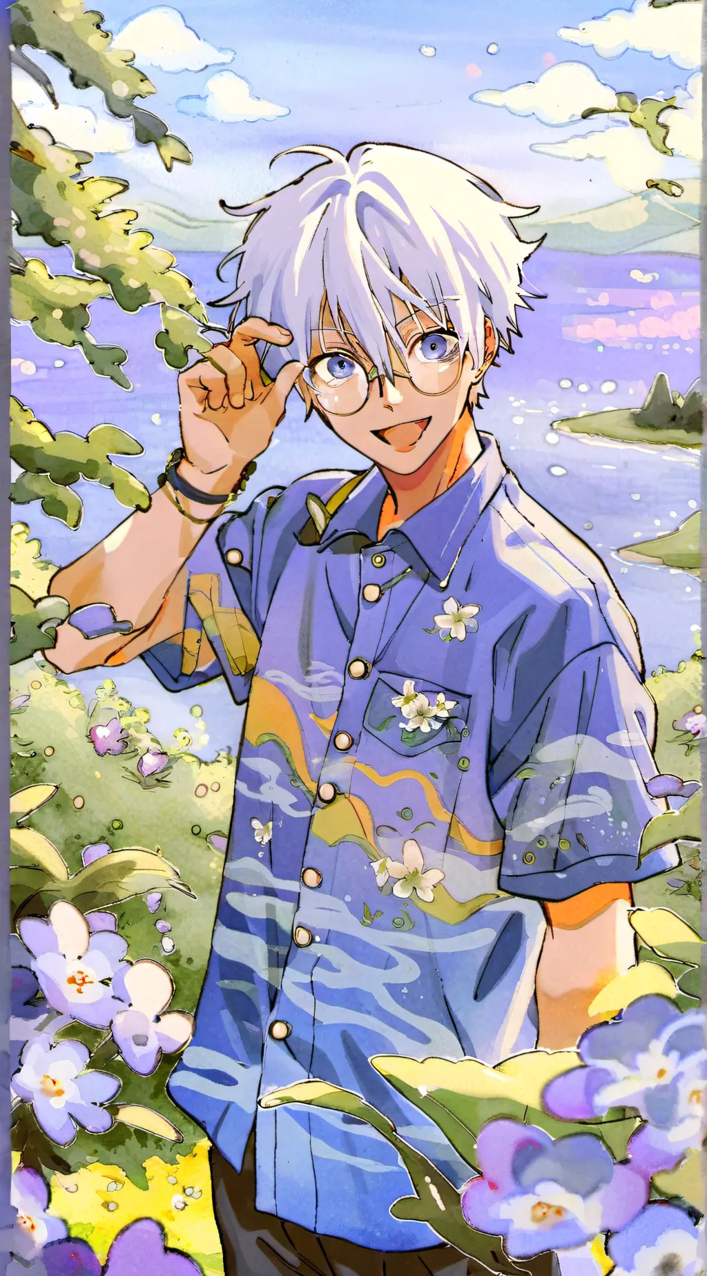 ai character: ꧁noah꧂ background