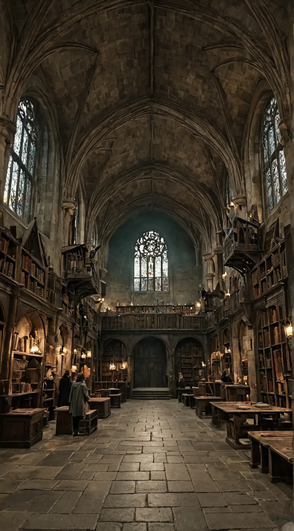 ai character: Hogwarts journey  background