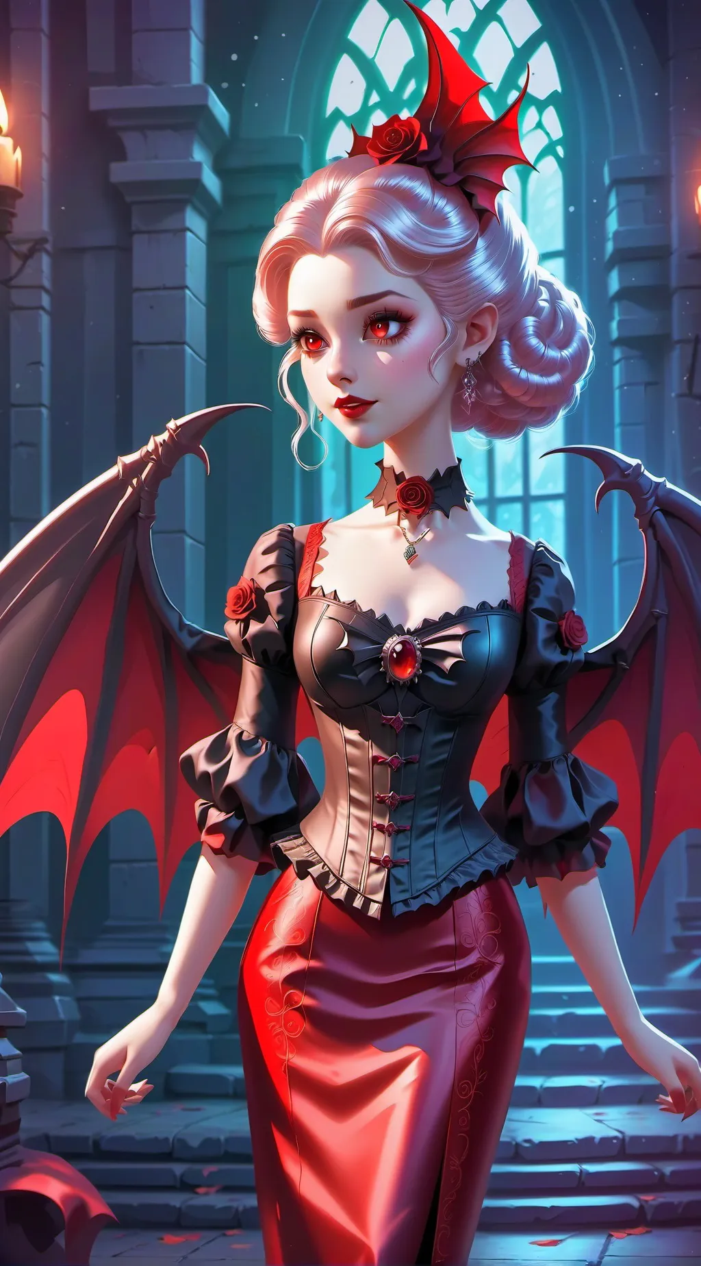 ai character: Haley  background