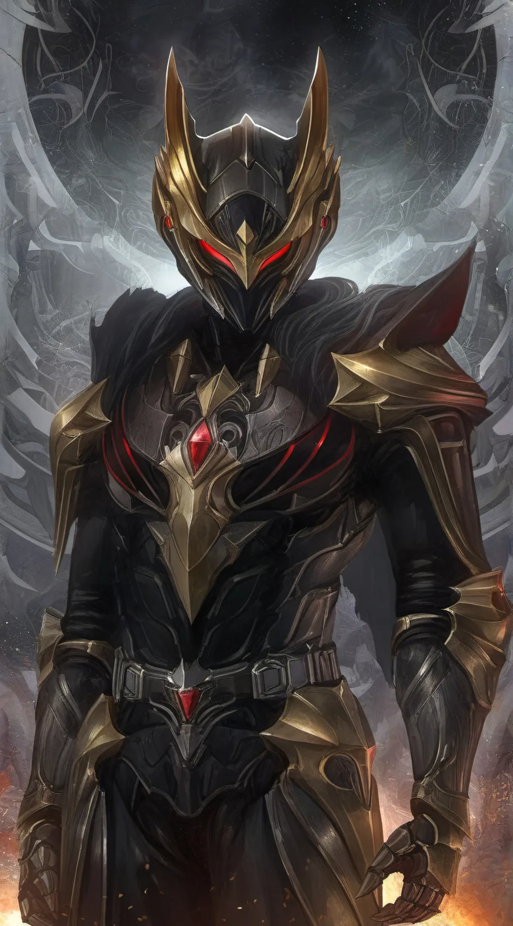 ai character: besker fox knight background