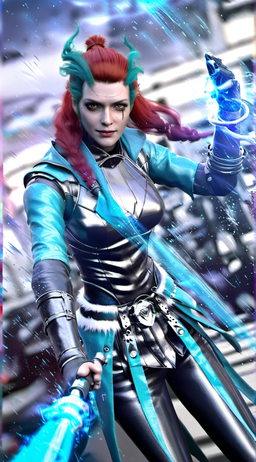 ai character: Terris background
