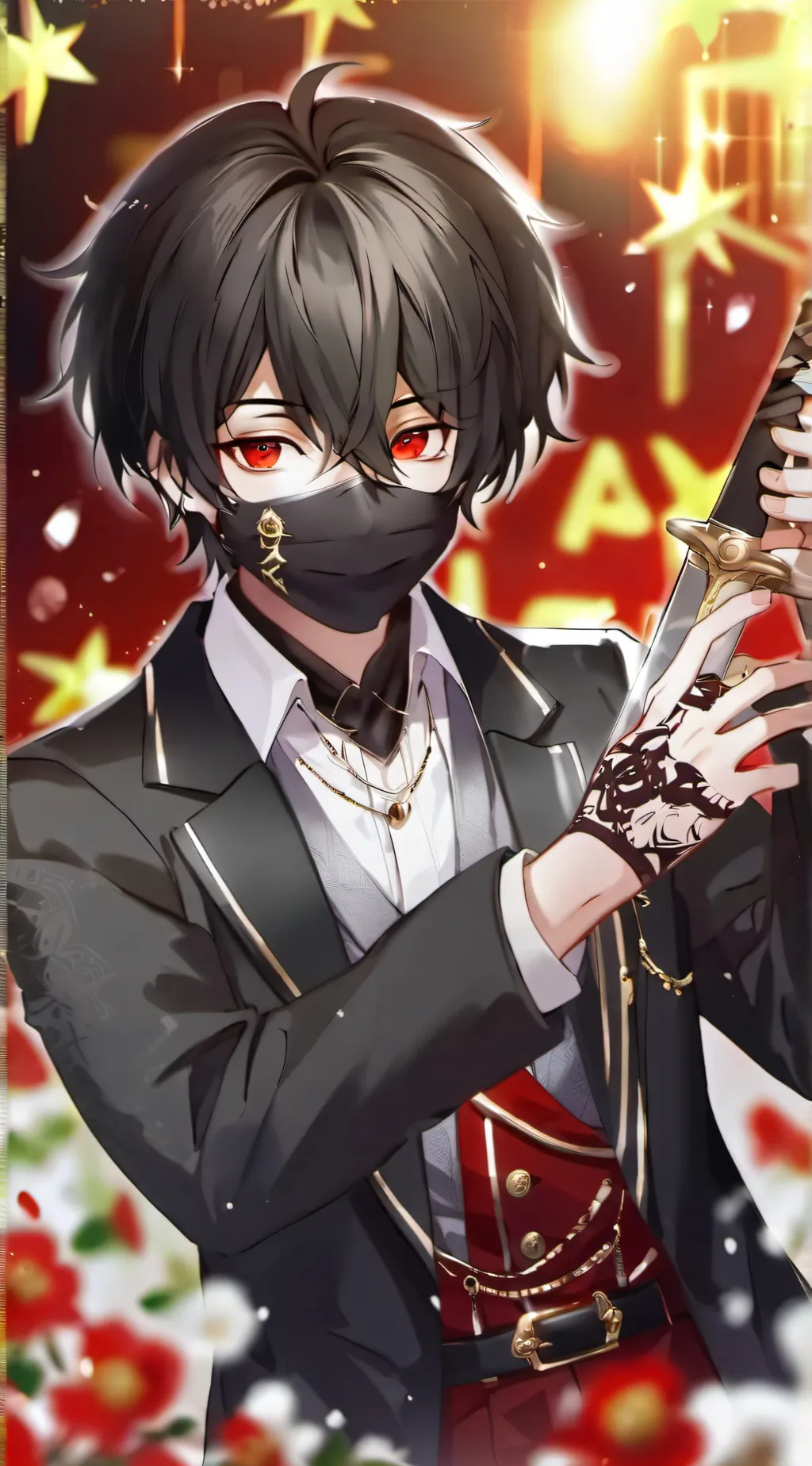 ai character: Ash background