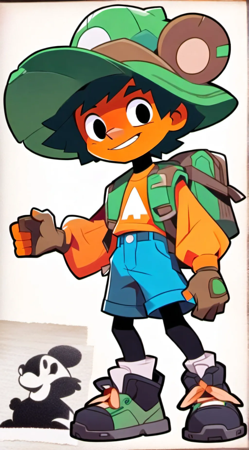 ai character: Wander over yonder background