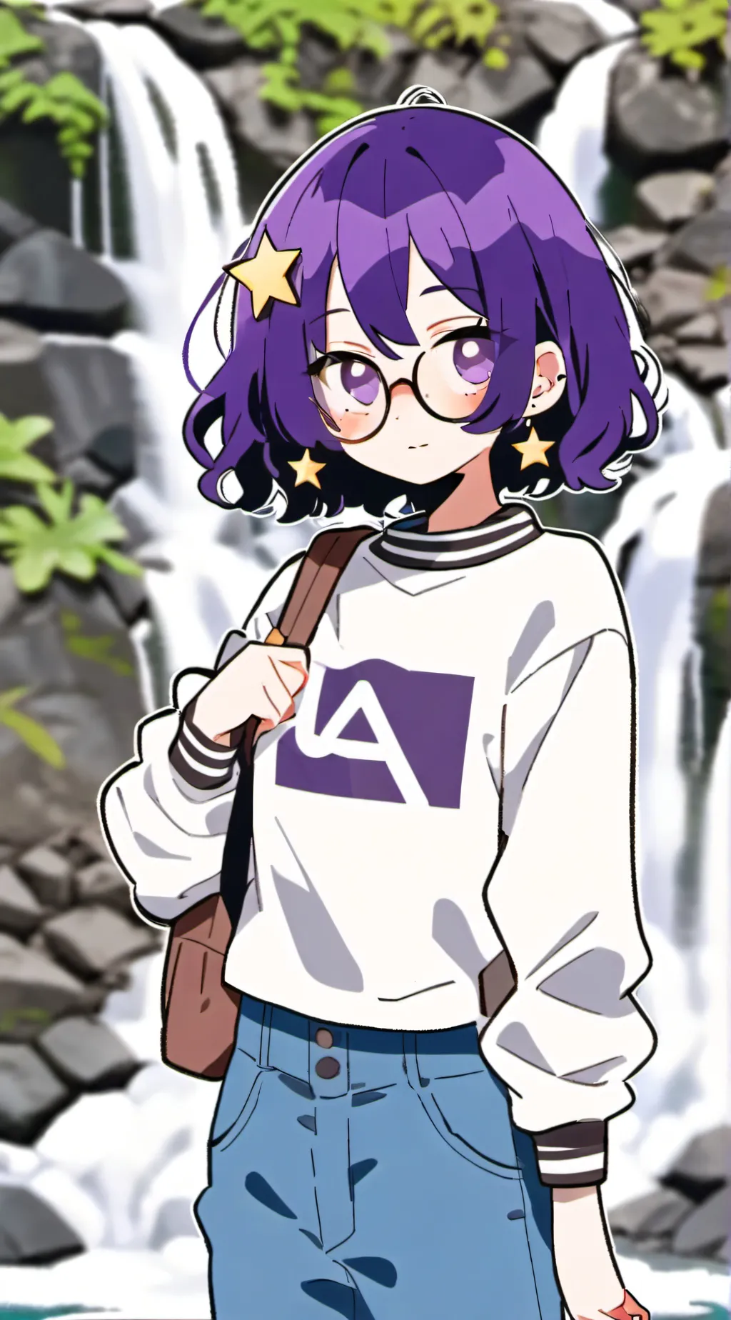ai character: Jennifer  background