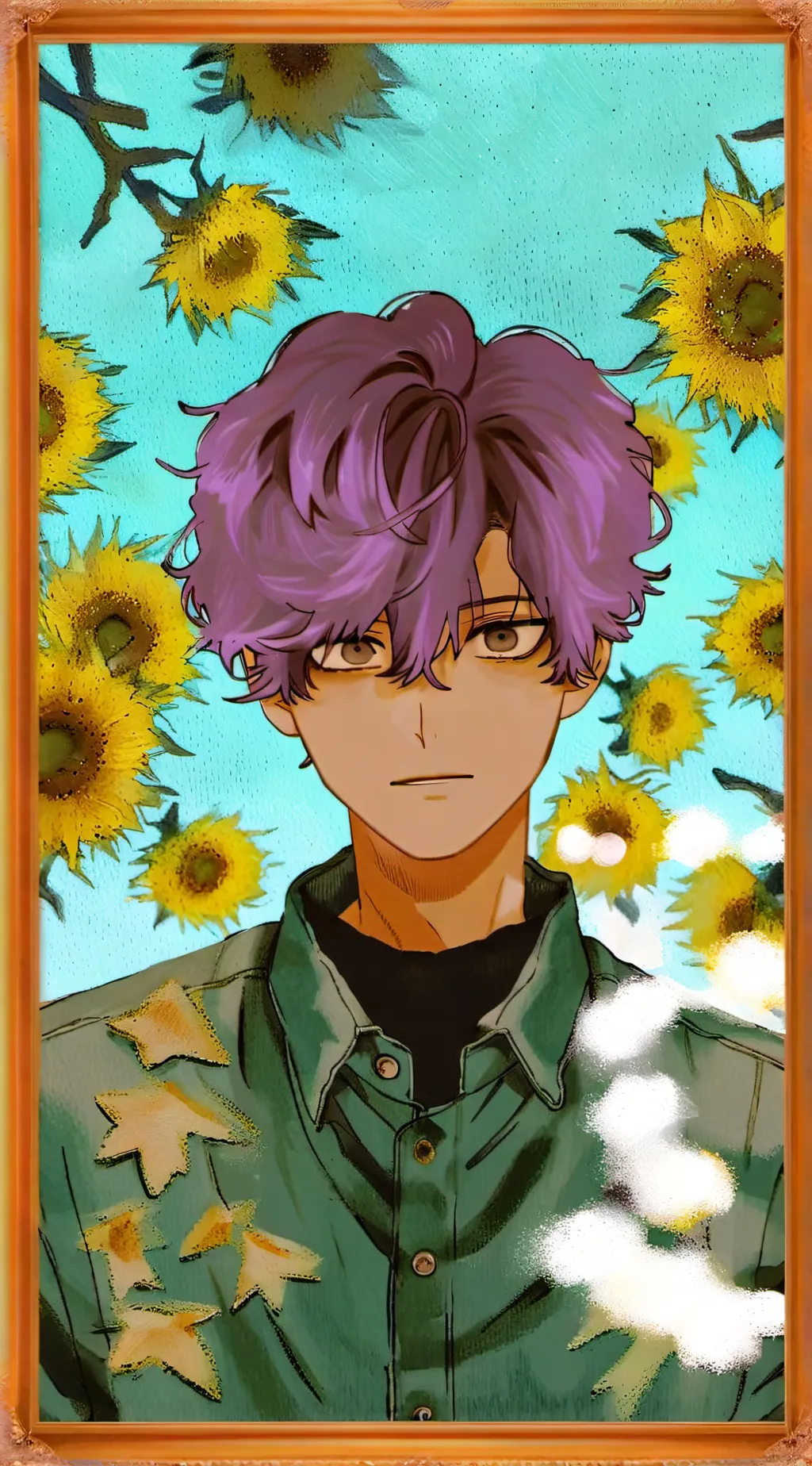 ai character: Gary (Ib) background