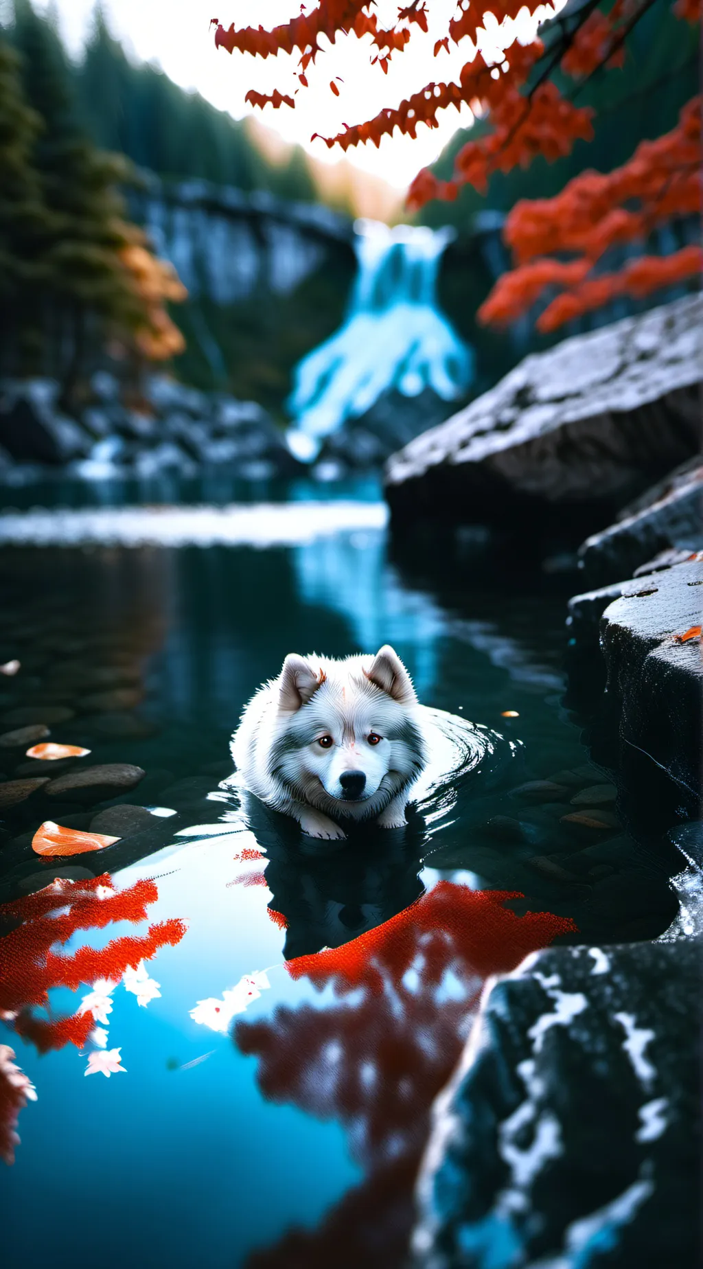 ai character: wolfie background