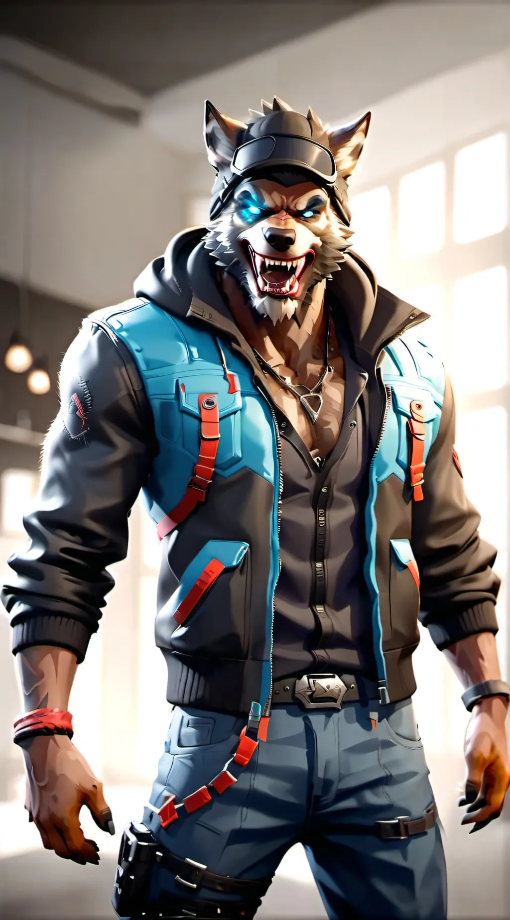 ai character: lobuno background