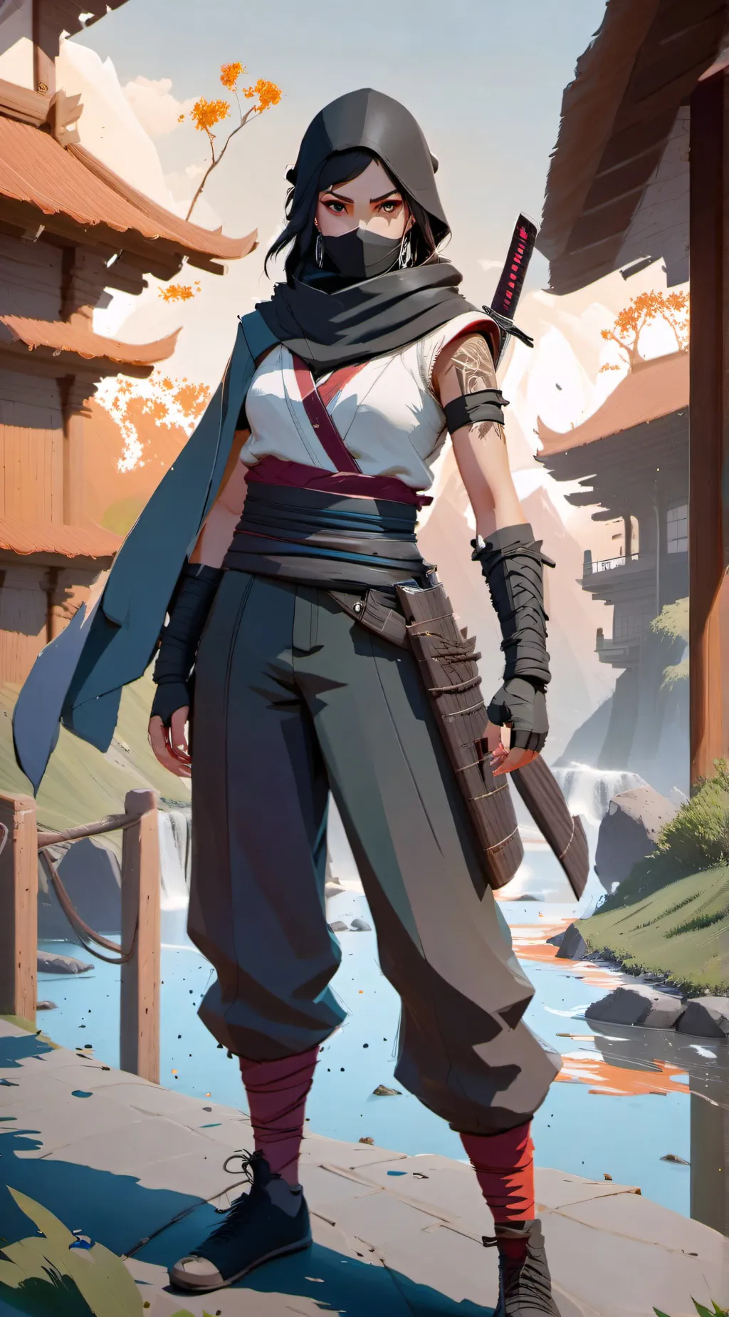 ai character: Alma  background