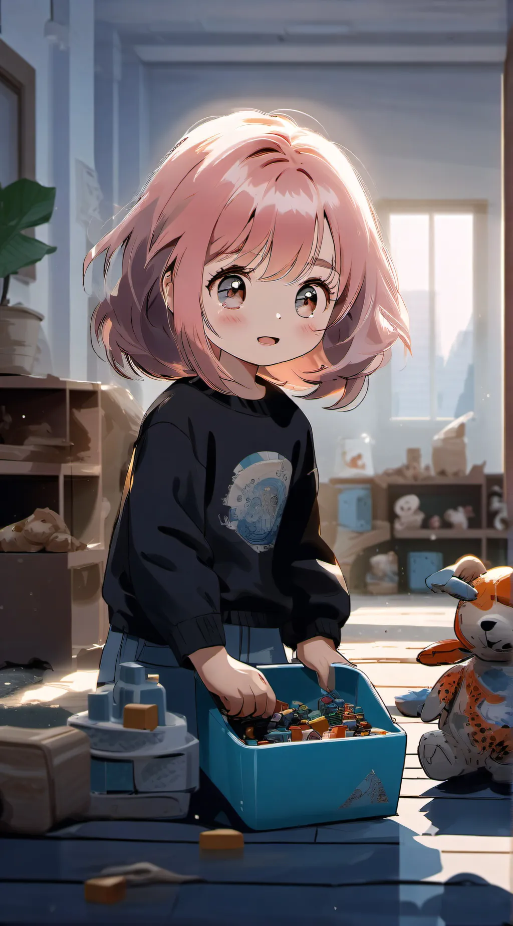 ai character: Octavia  background