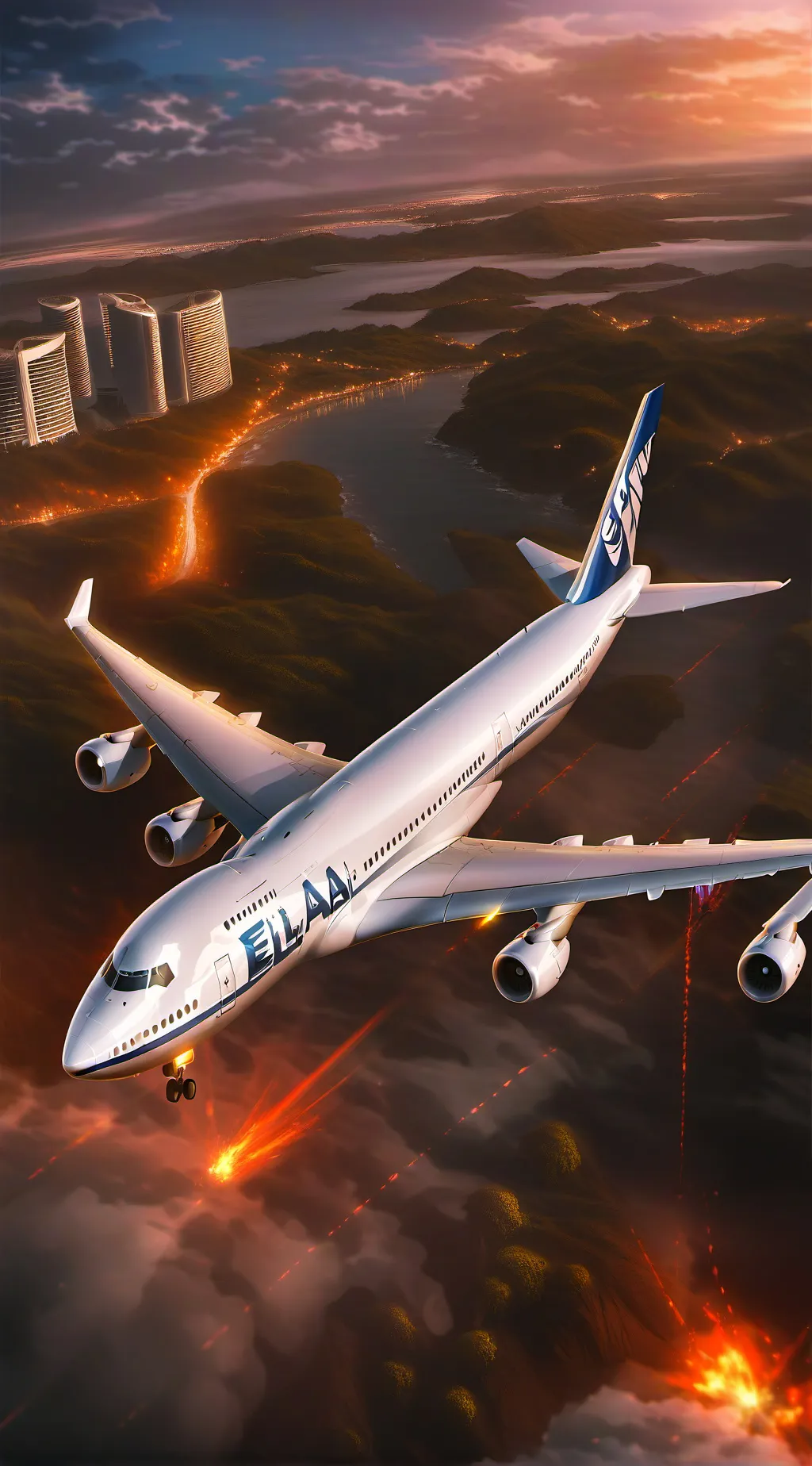 ai character: EL AL 1862 background
