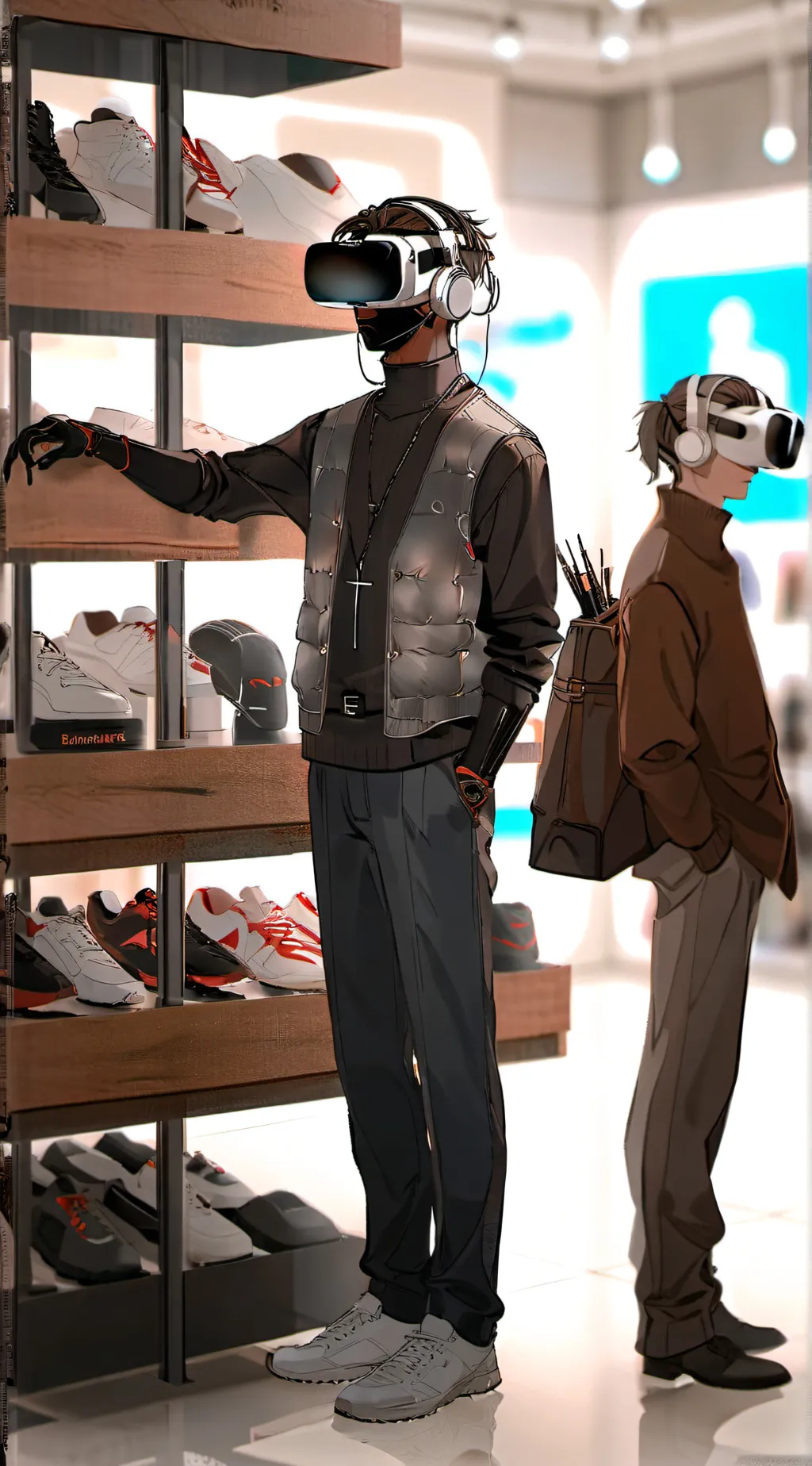 ai character: make a oc! background