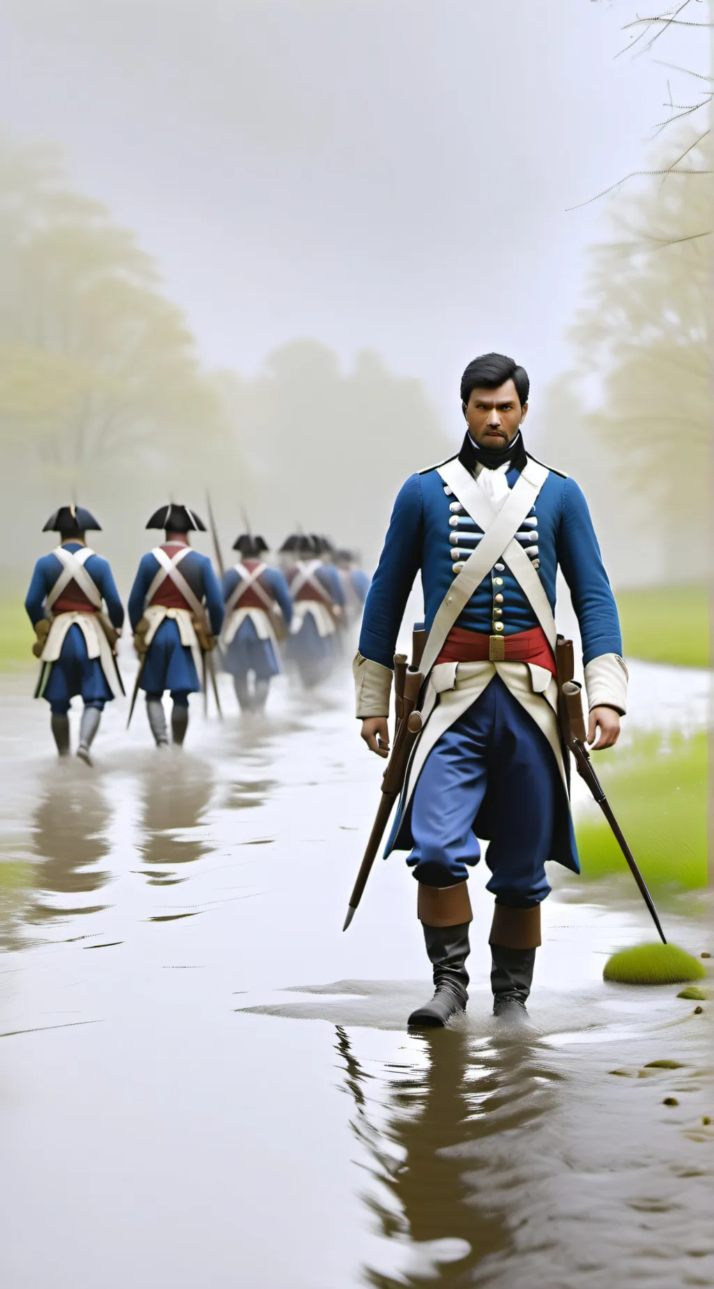ai character: War 1817 background