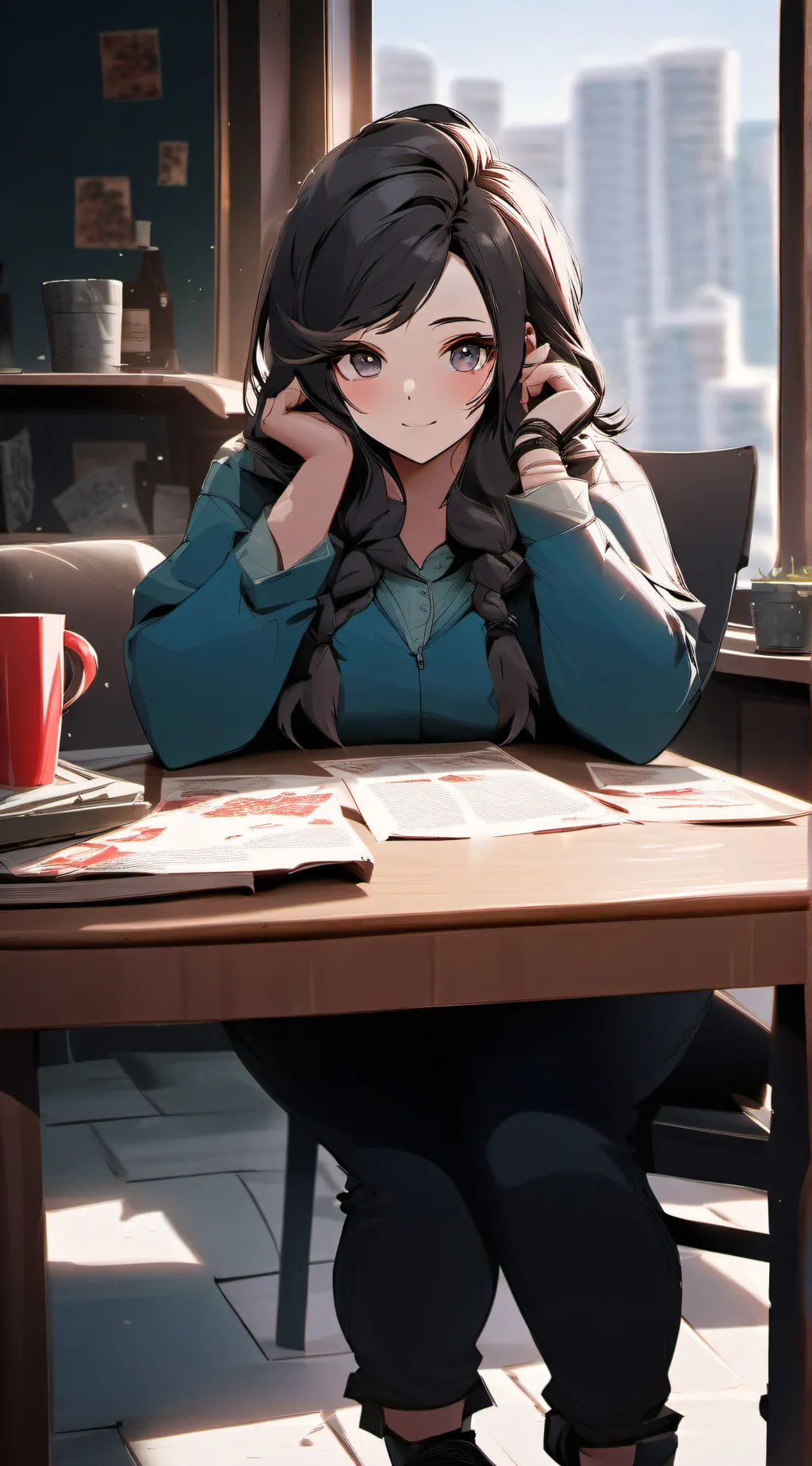 ai character: Millie background