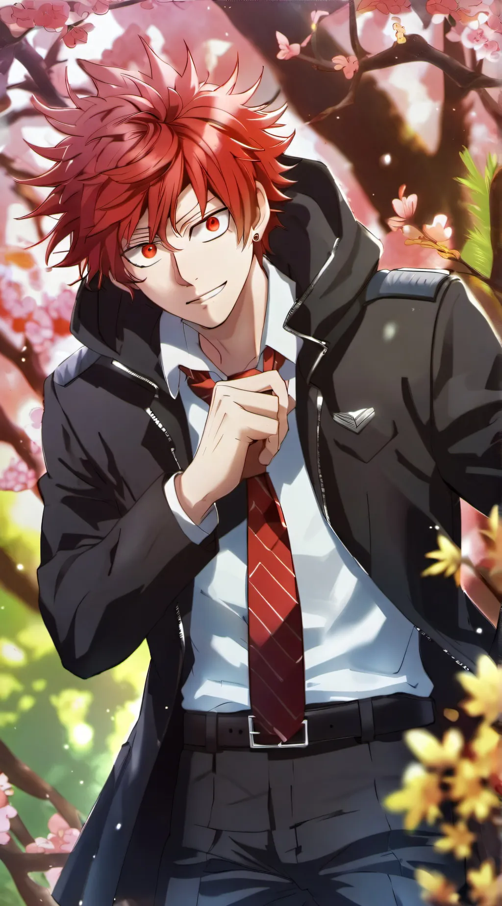 ai character: Bf kirishima background