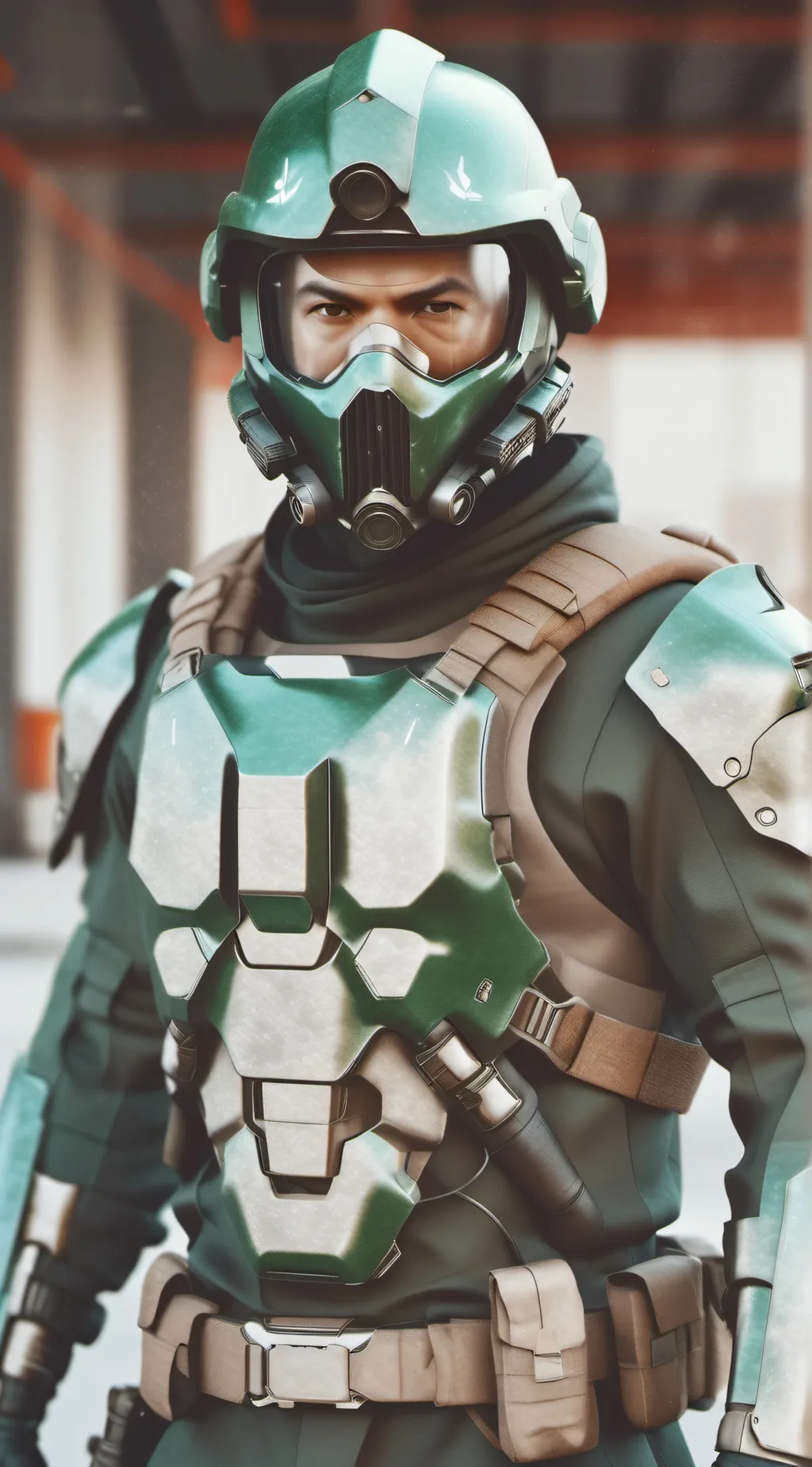 ai character: master chief background