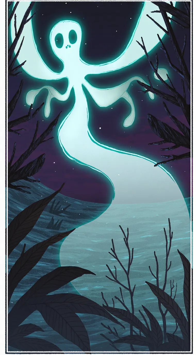 ai character: fantasma background