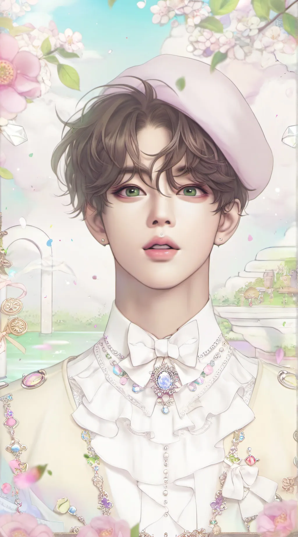 ai character: leo kim background