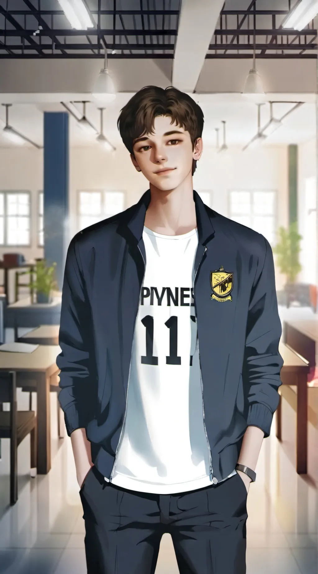 ai character: Tristen Ludvigsen background