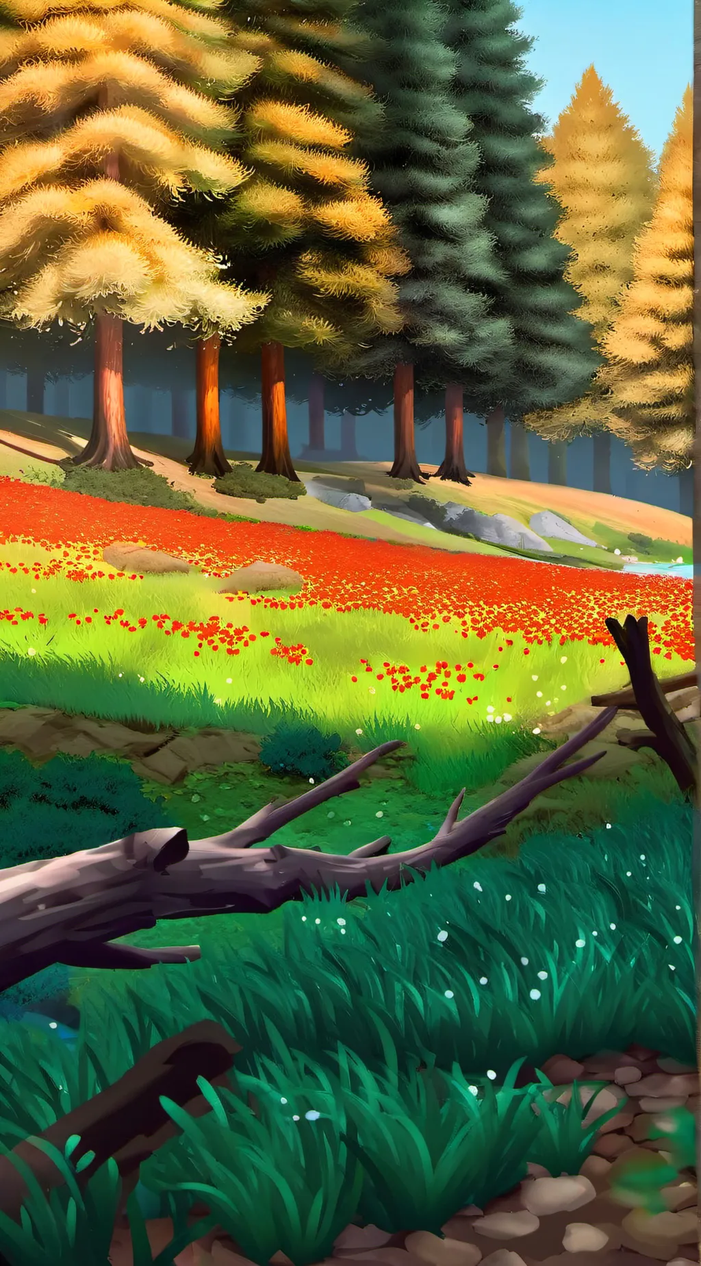 ai character: Roblox World background