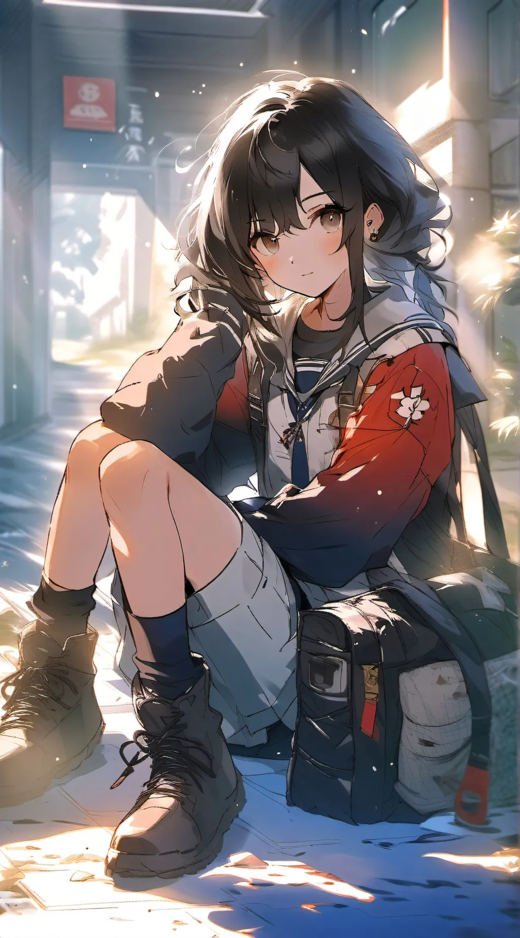 ai character: MHA bakugo background