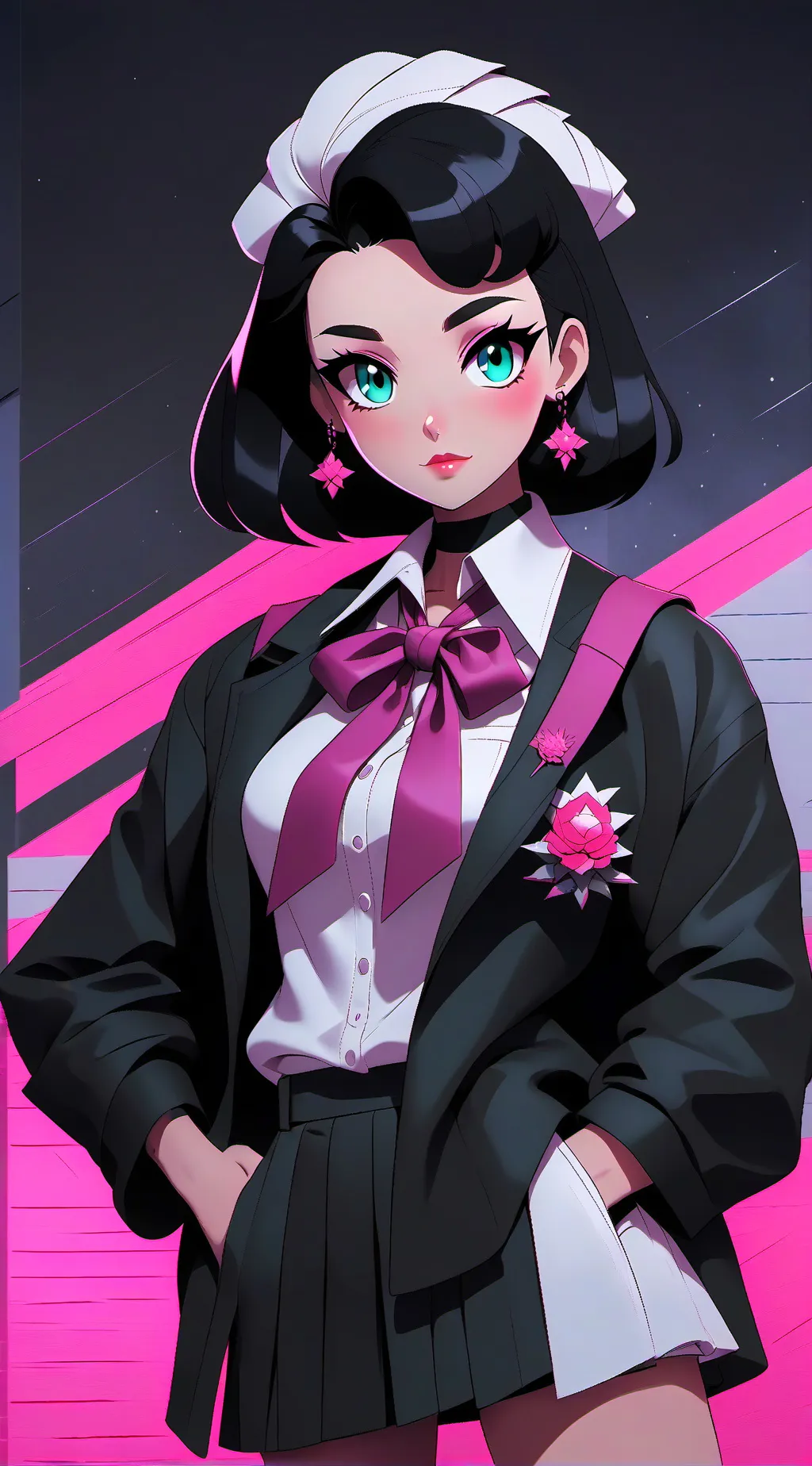 ai character: 😏MARI😏 background