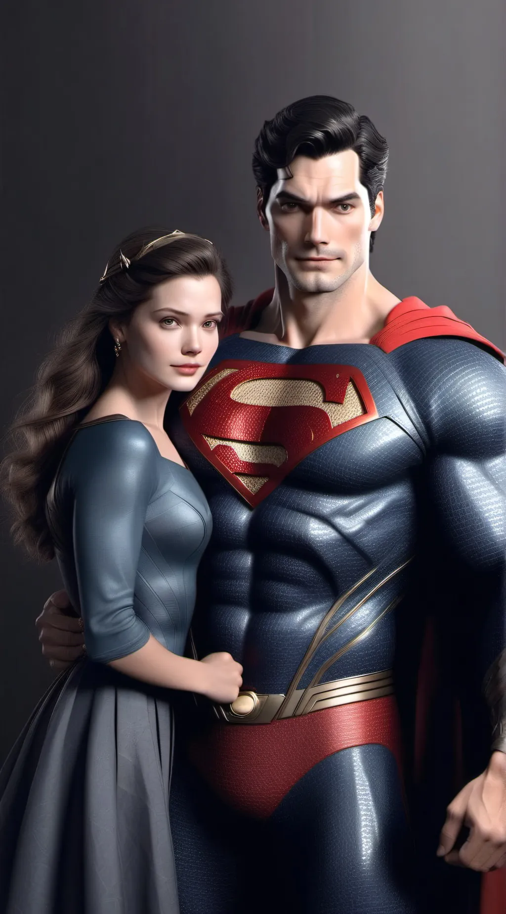ai character: Superman daugher background