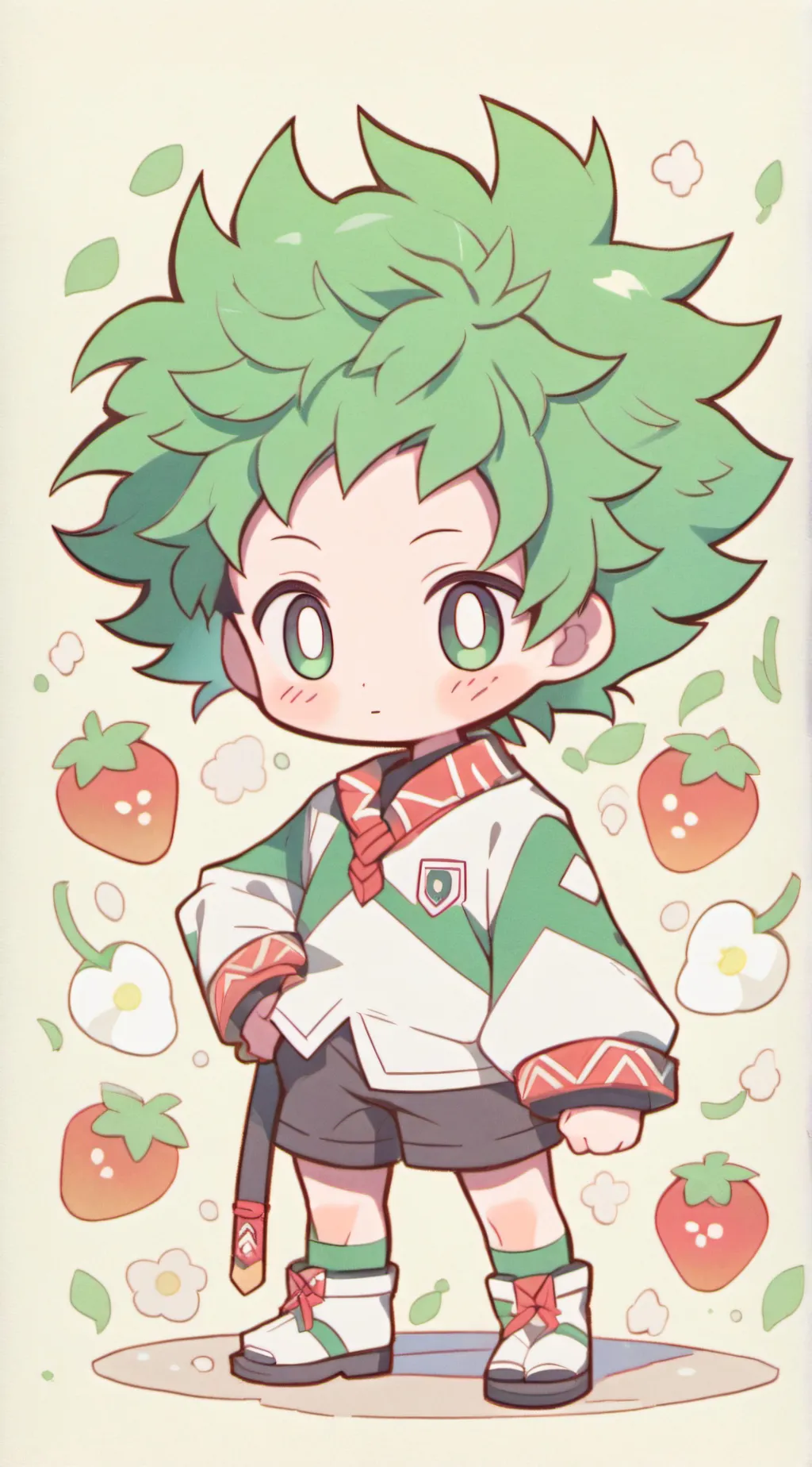 ai character: chibi infection background