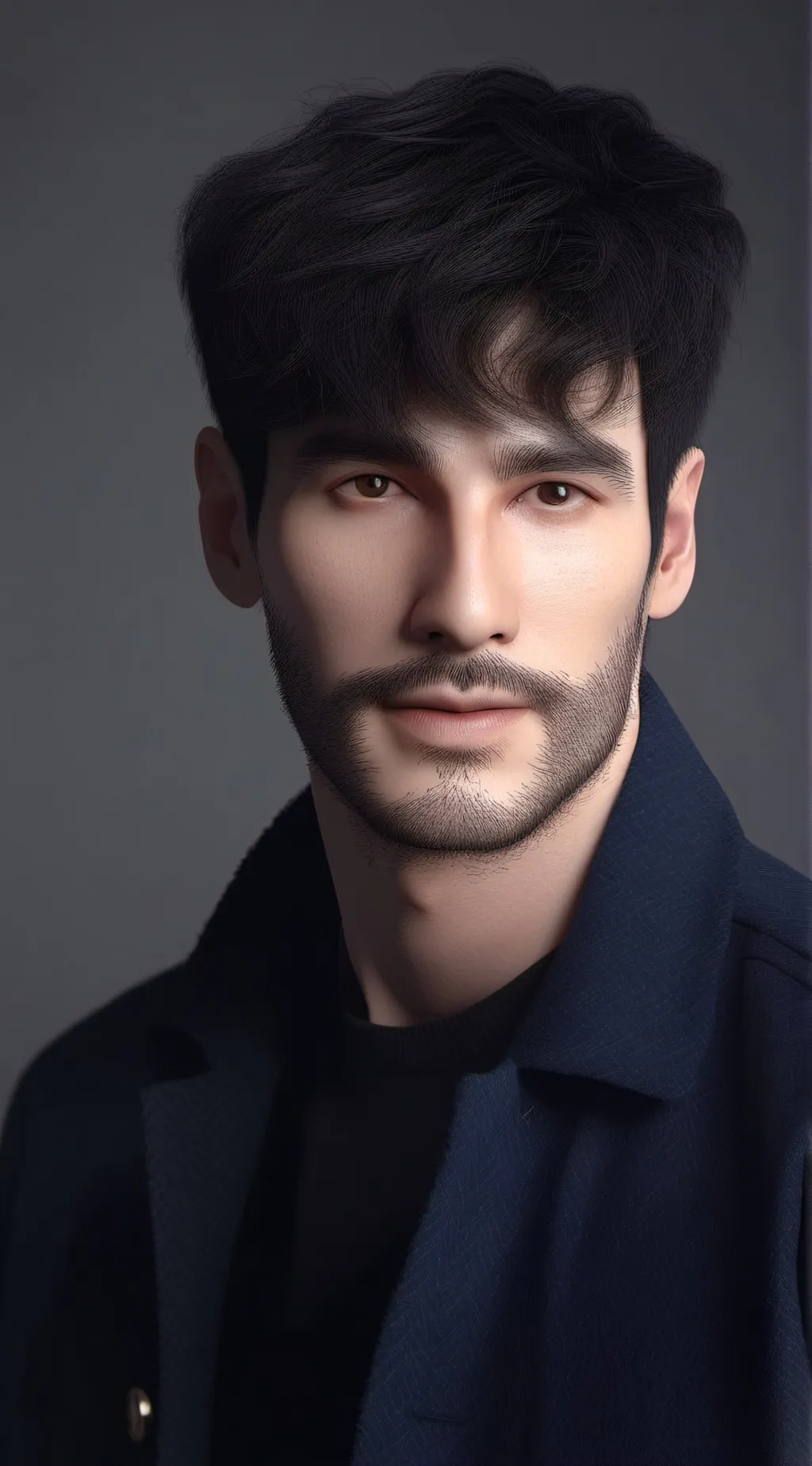 ai character: sigma person background