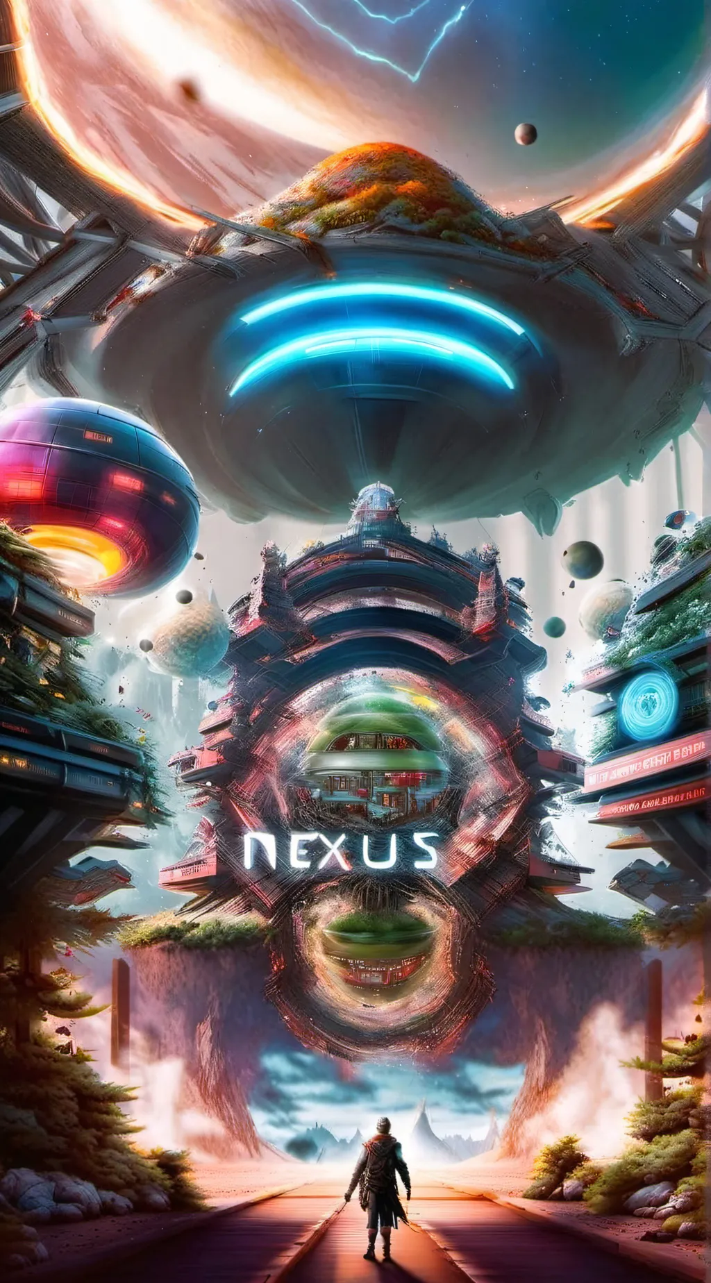 ai character: the Nexus Station  background