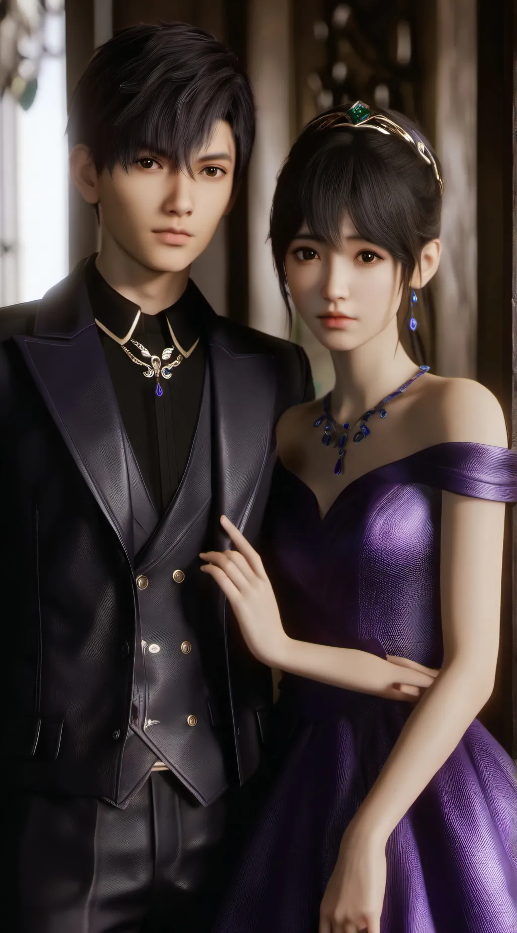 ai character: jack and emma background