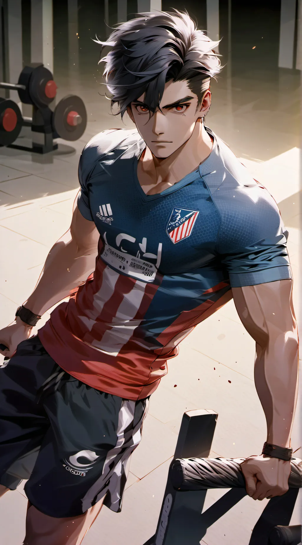 ai character: Ryan  background