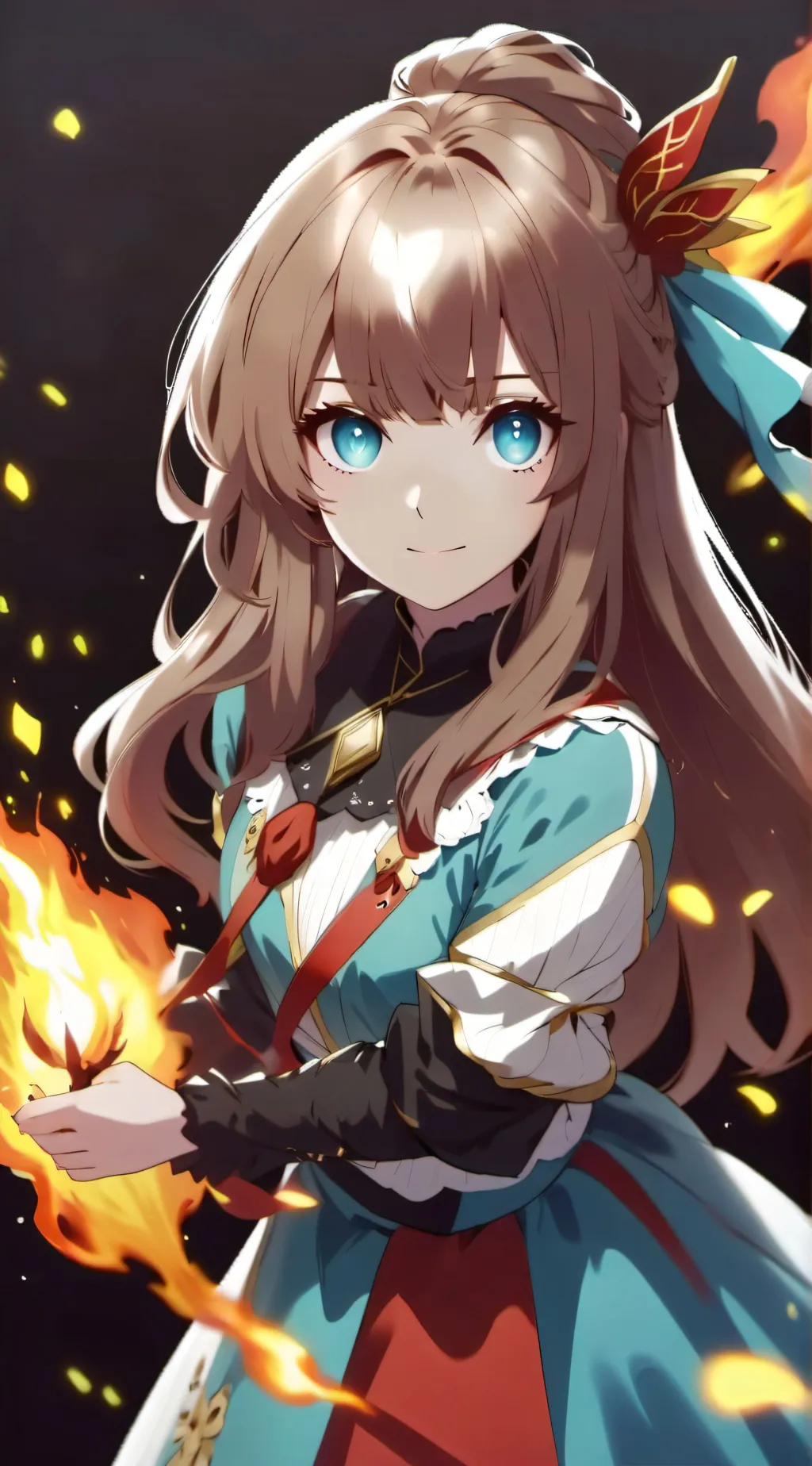 ai character: Elara background