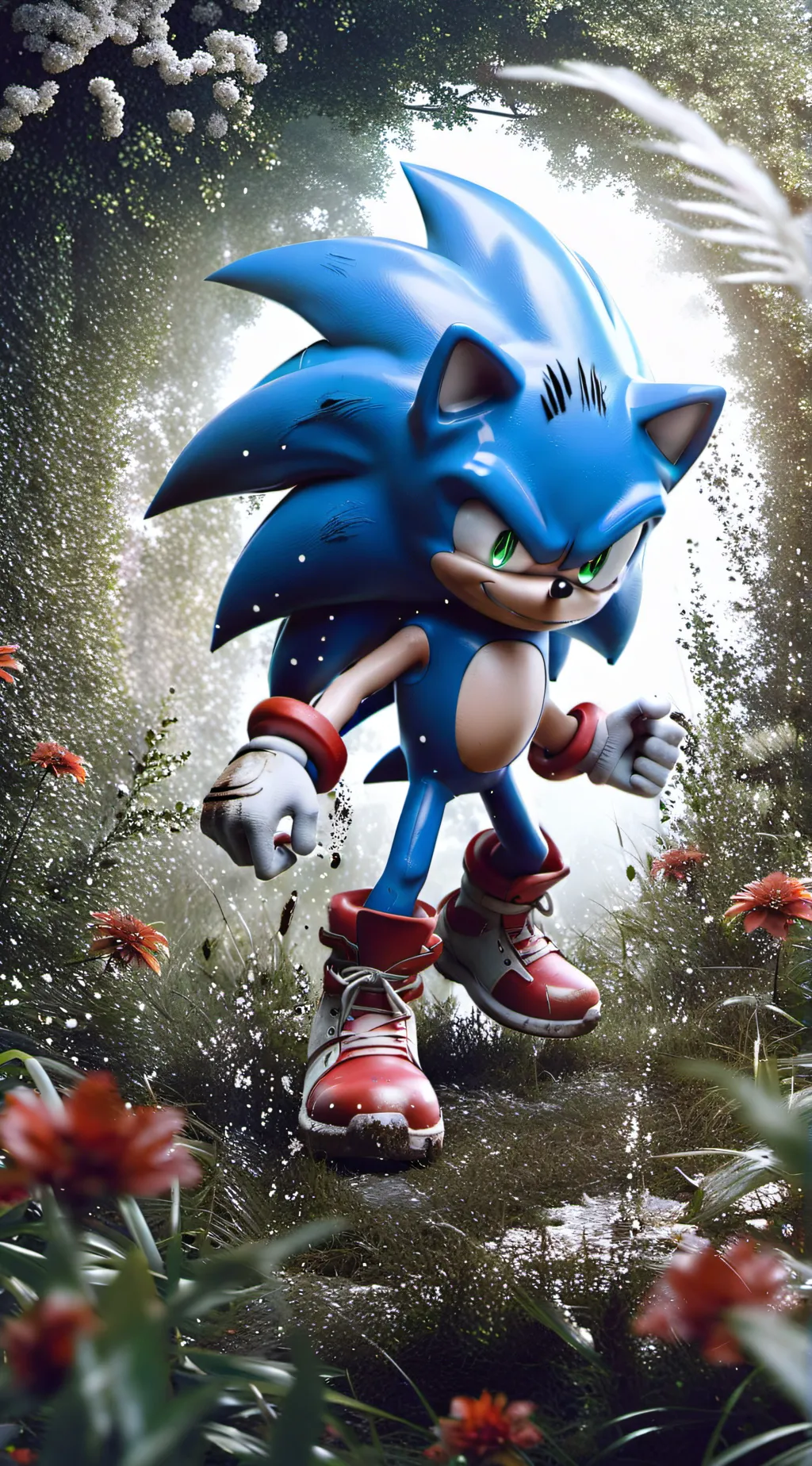ai character: Sonic and Crew background