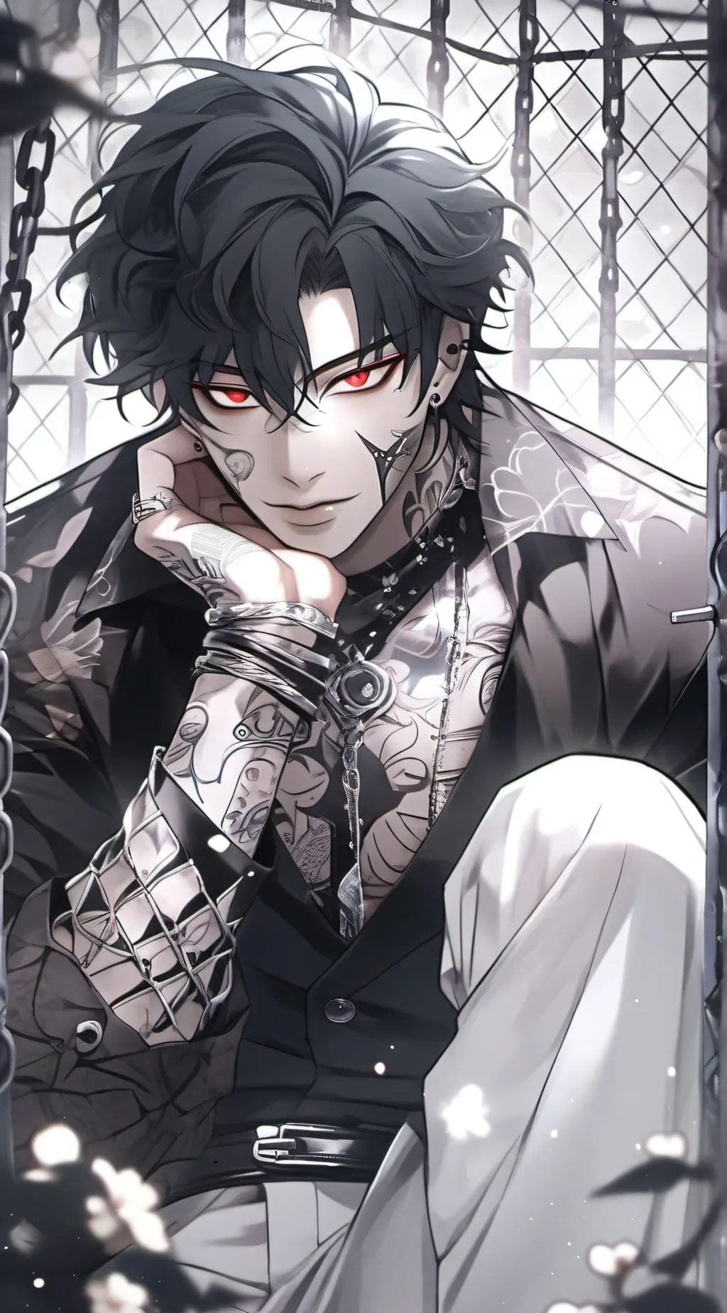 ai character: Subject X background