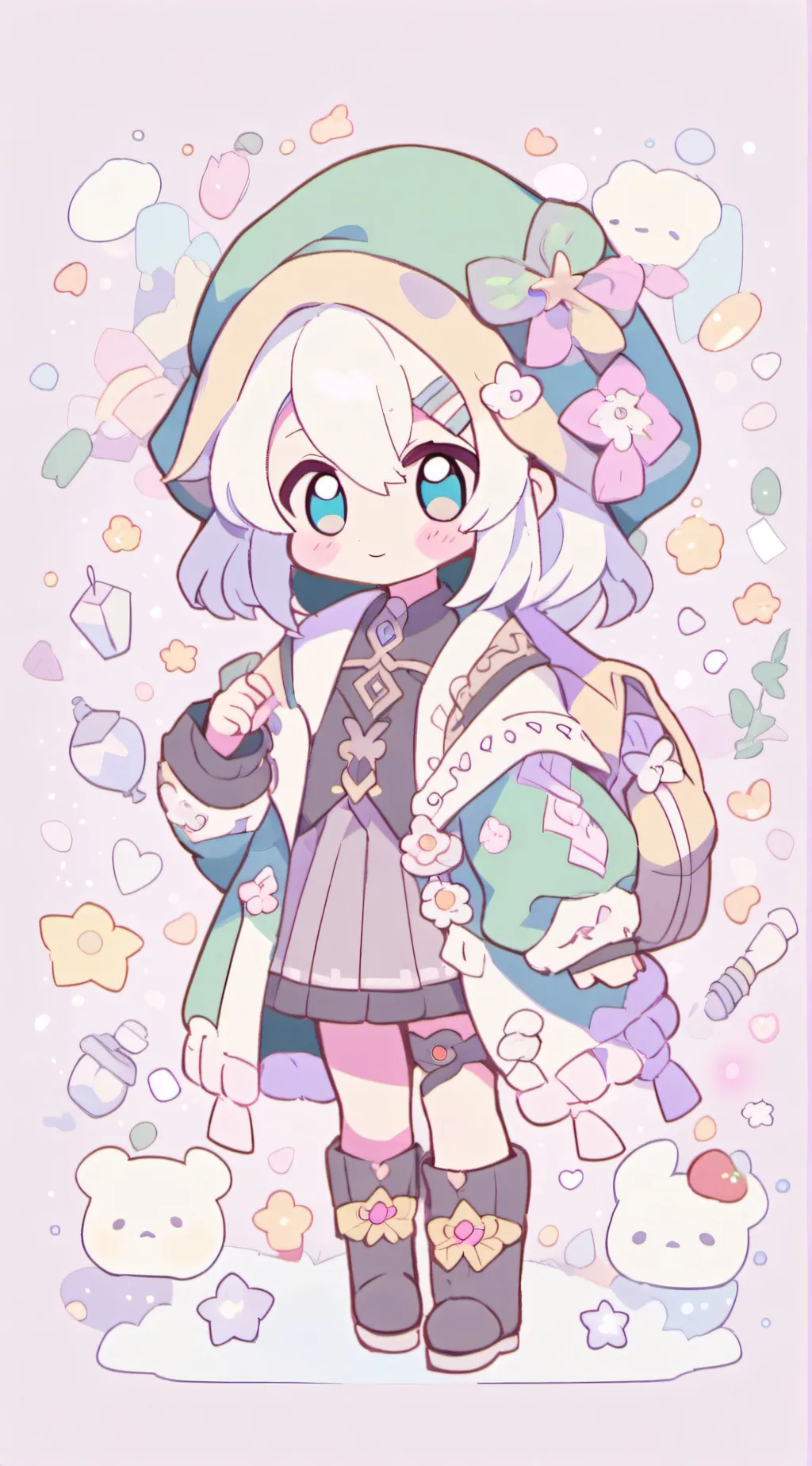 ai character: Hear me out cake background