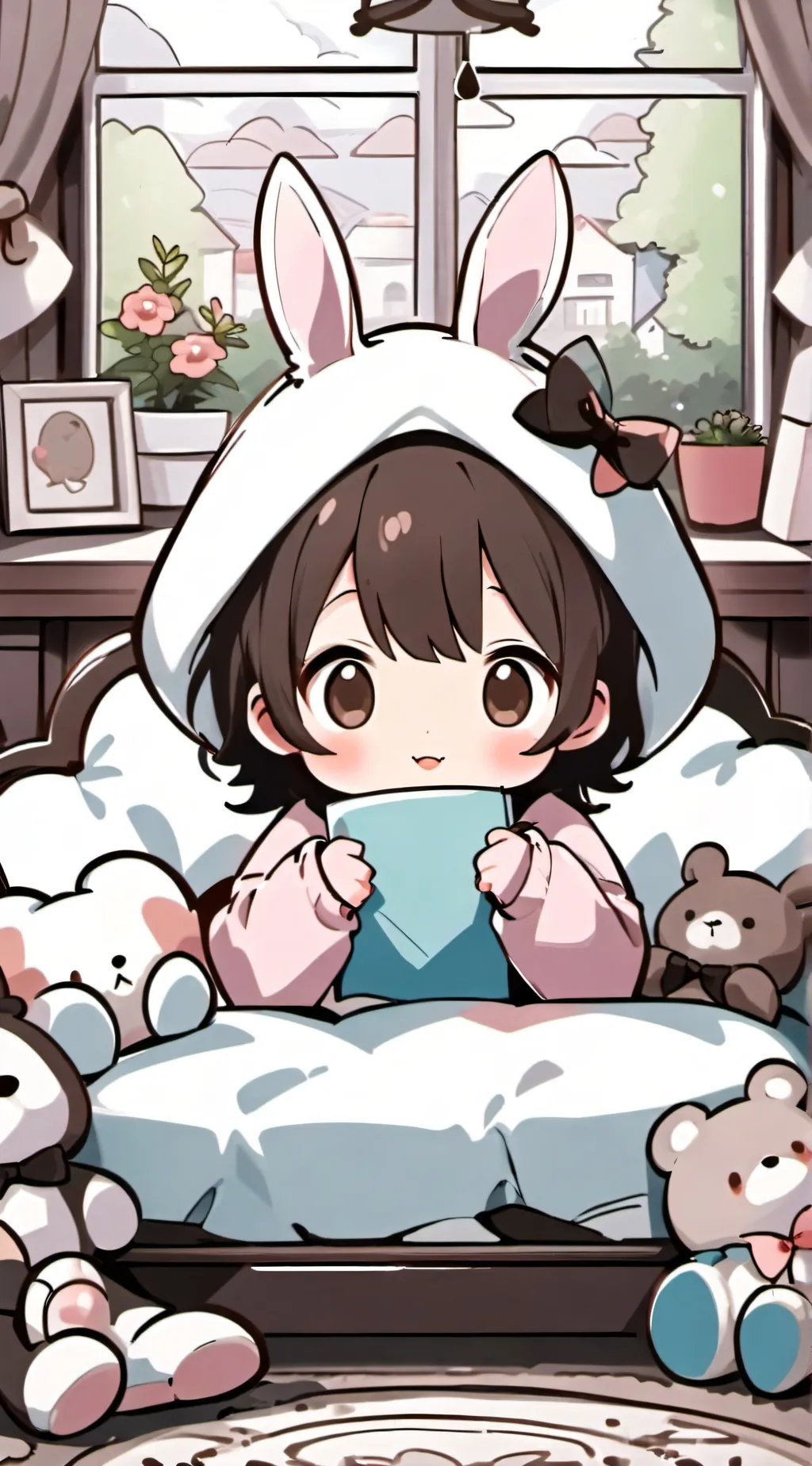 ai character: Baby Layla background