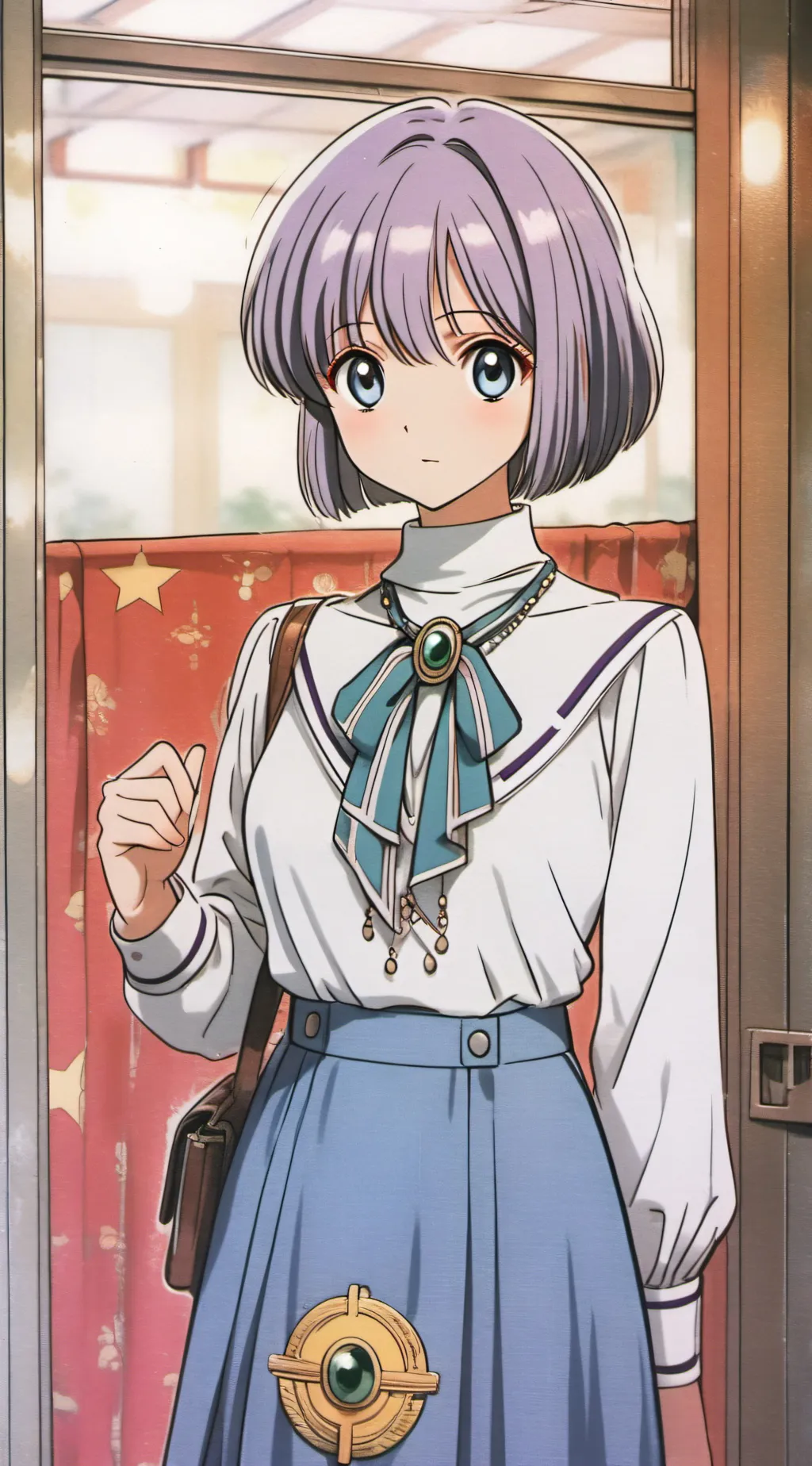 ai character: léa  background