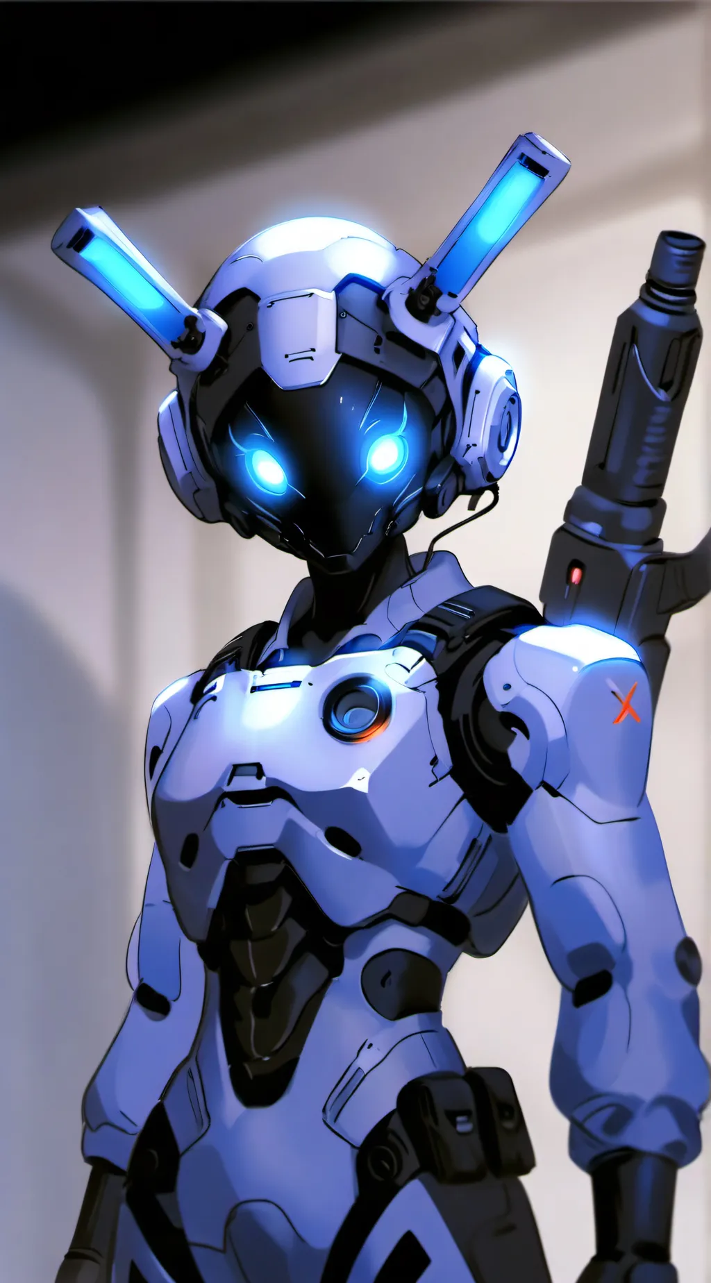 ai character: Murder drones  background