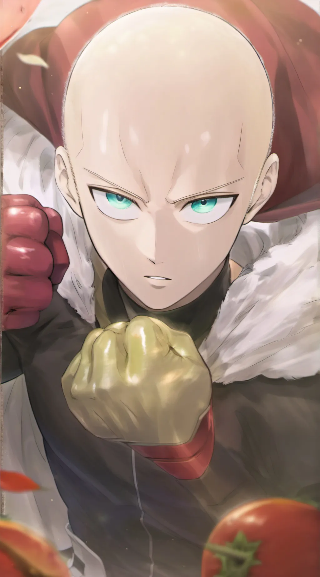 ai character: one punch man background