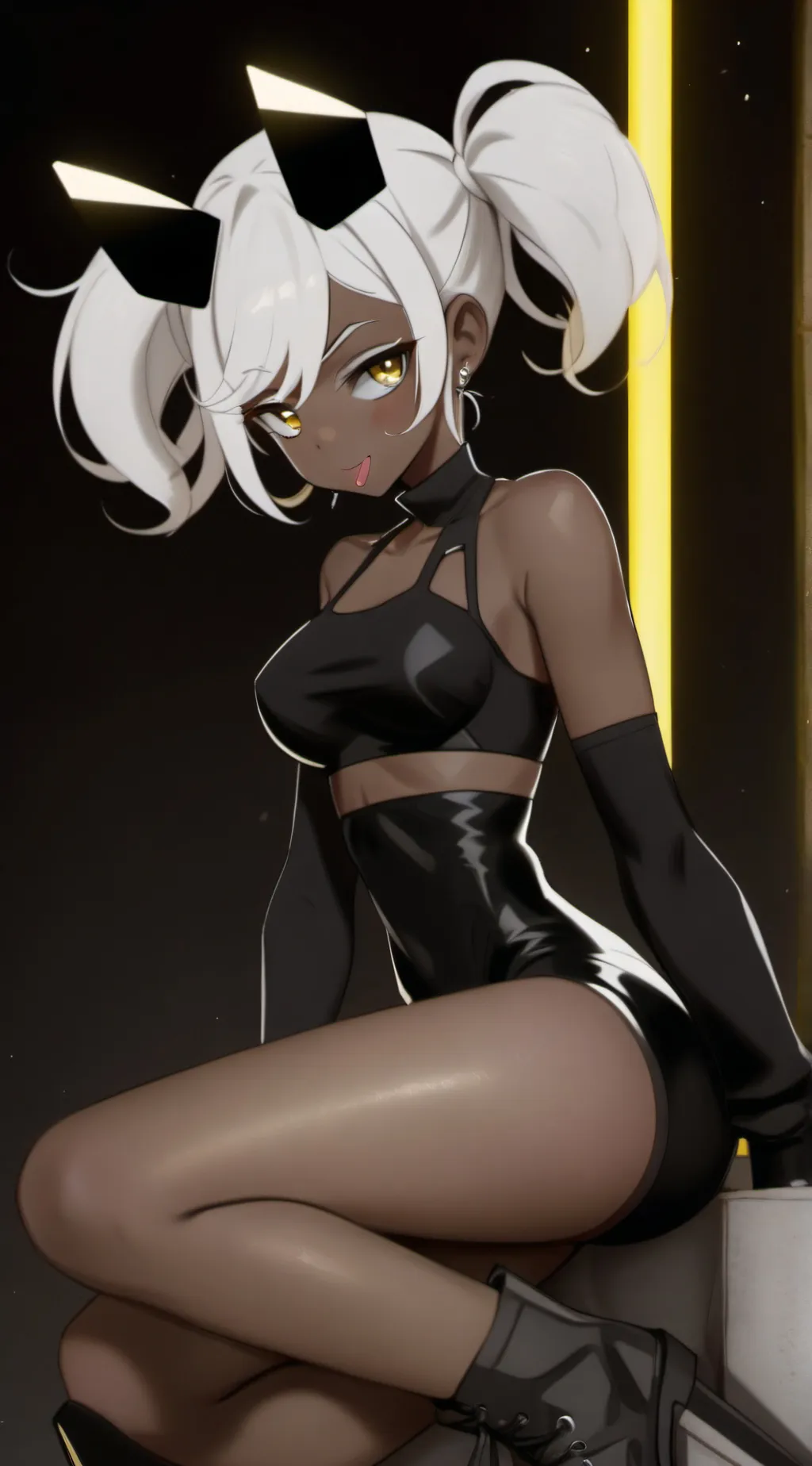 ai character: Aurora background