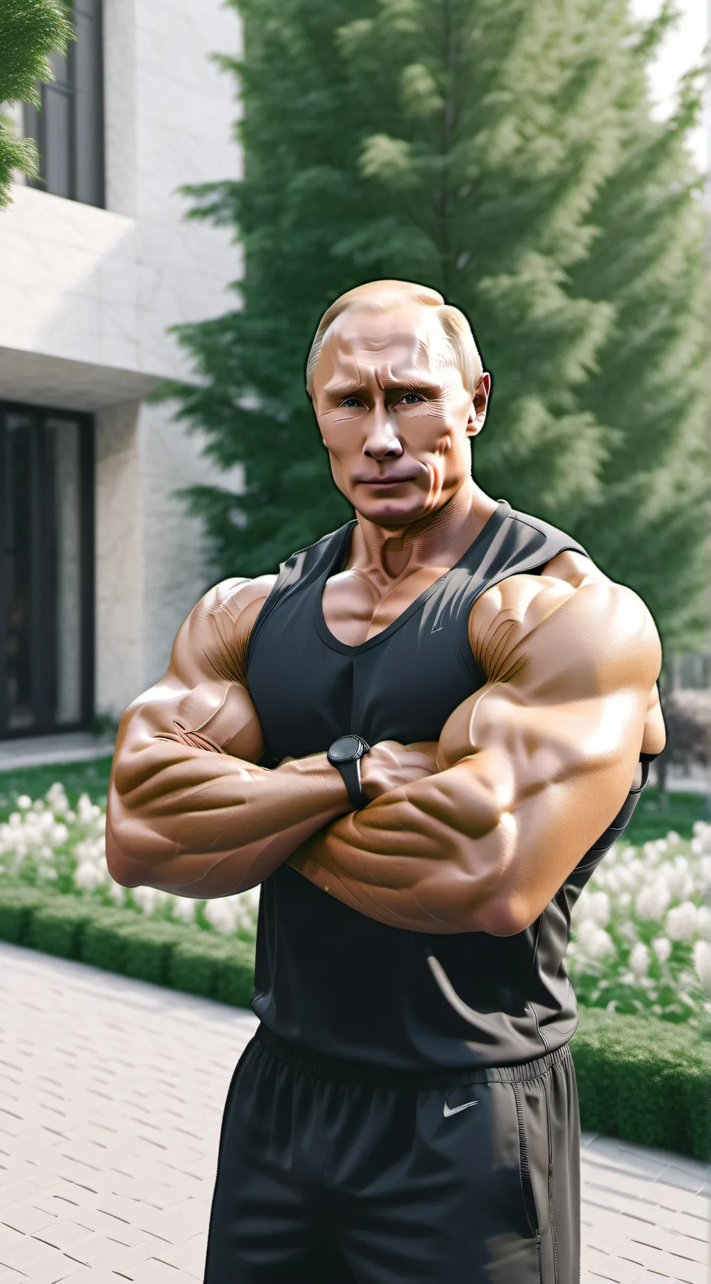 ai character: Vladimir Putin background