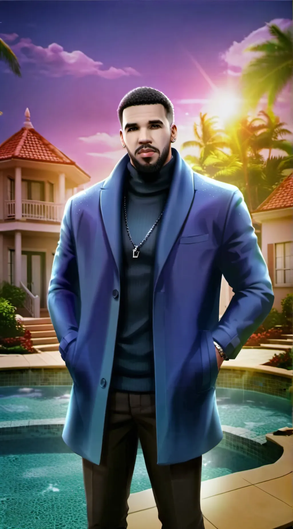 ai character: P diddy background