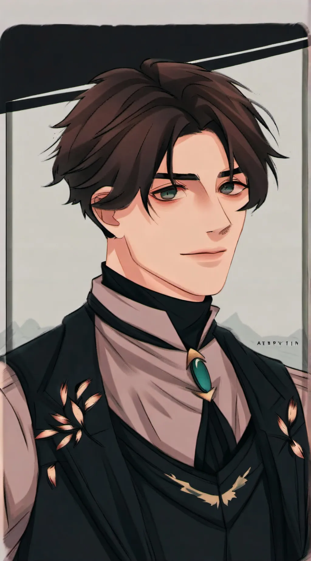 ai character: Brandon background